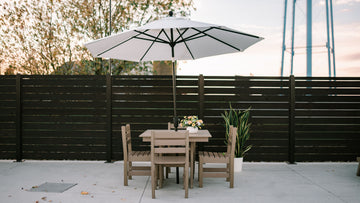 5-Piece 38” Farmhouse Dining Set