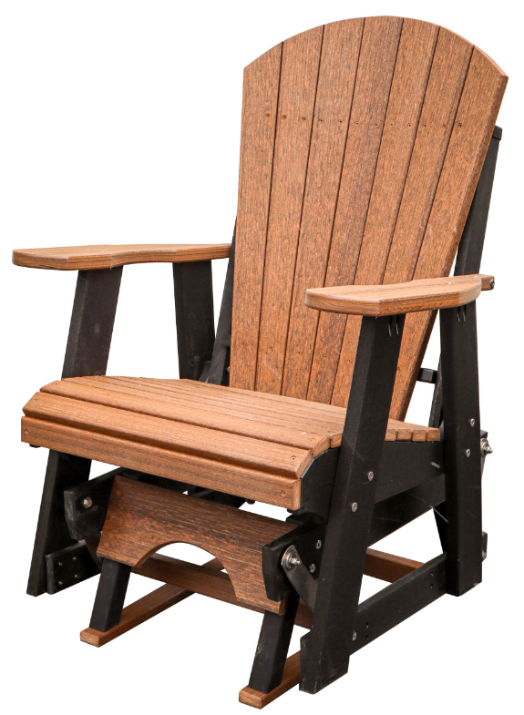 DuraWeather Poly Adirondack Single Glider