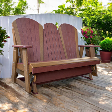 Adirondack 5'ft Glider Console with Cupholders