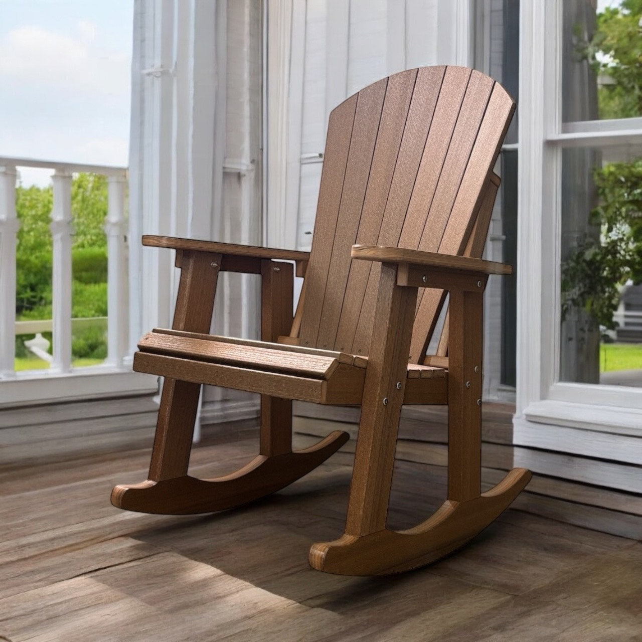 DURAWEATHER POLY® Adirondack Porch Rocker Lakeside