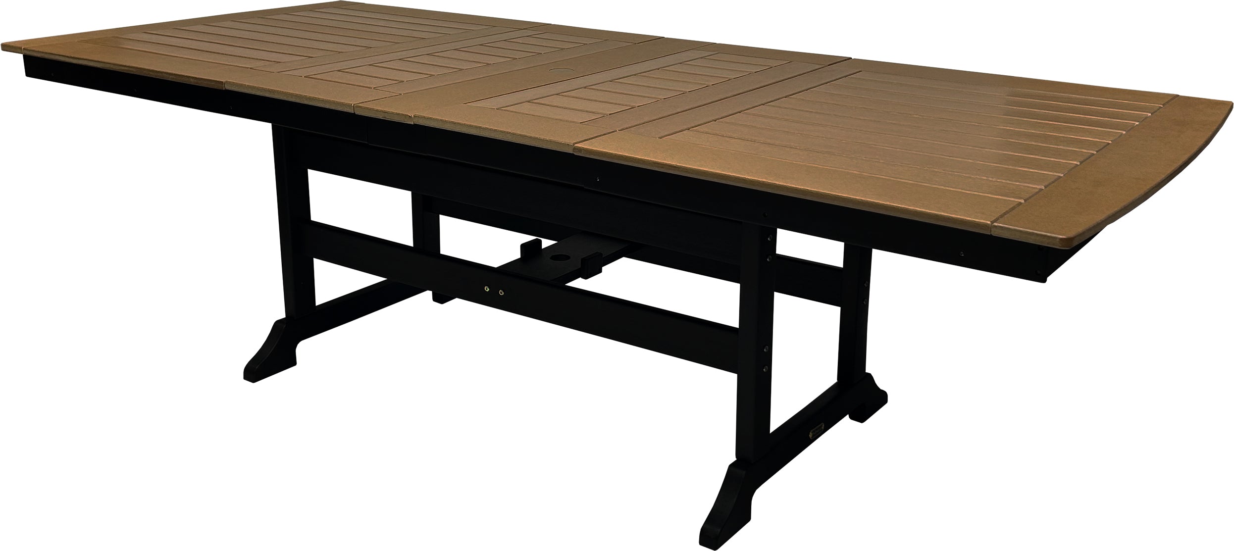 9-Piece Extension Savannah Dining Table Set With Folding & Reclining Chairs