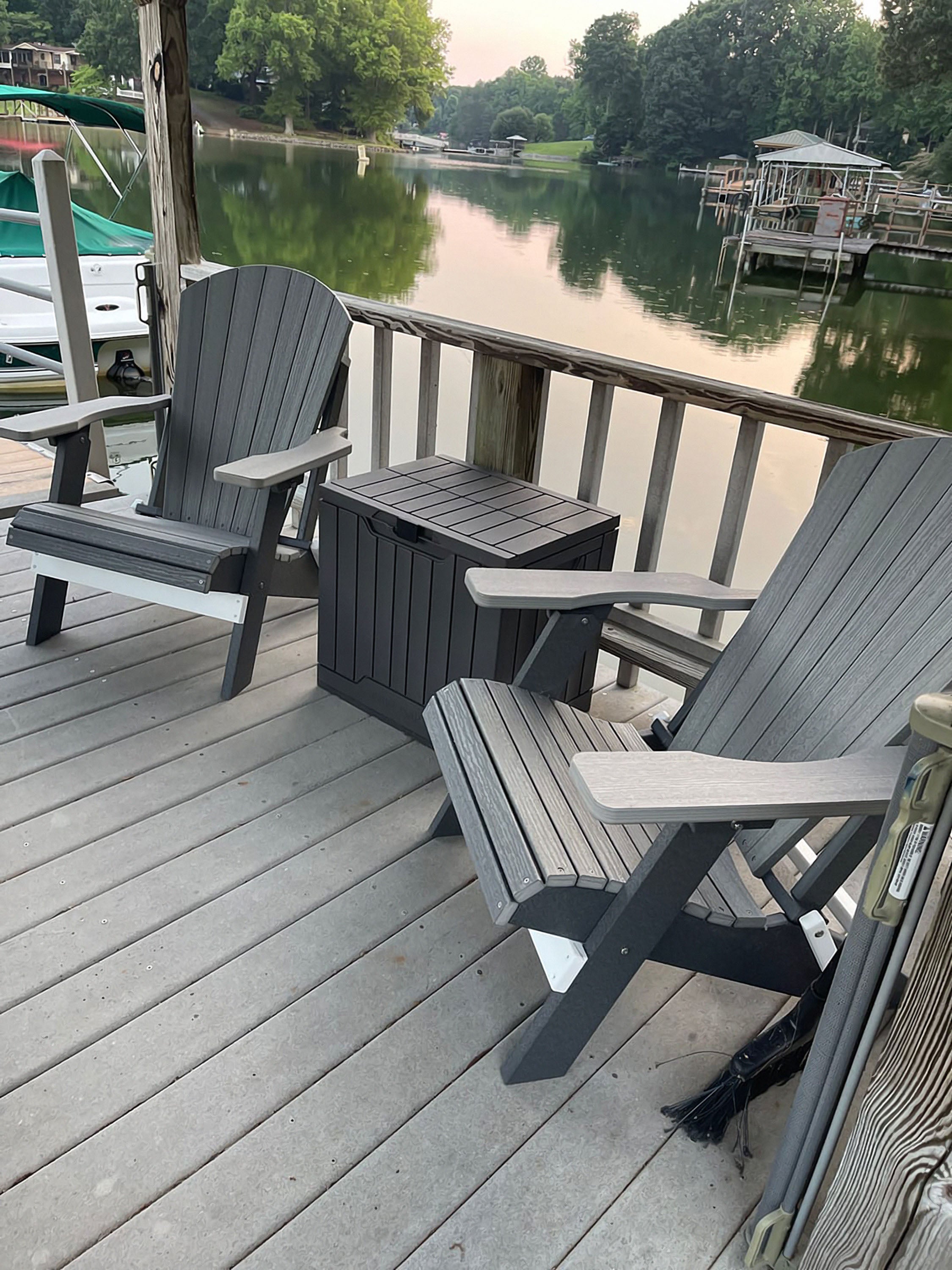 Set of 4 Signature Series Folding Adirondack Chairs King Size