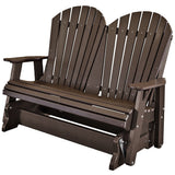 outdoor double glider rocker duraweather polywood allweather rustic furniture