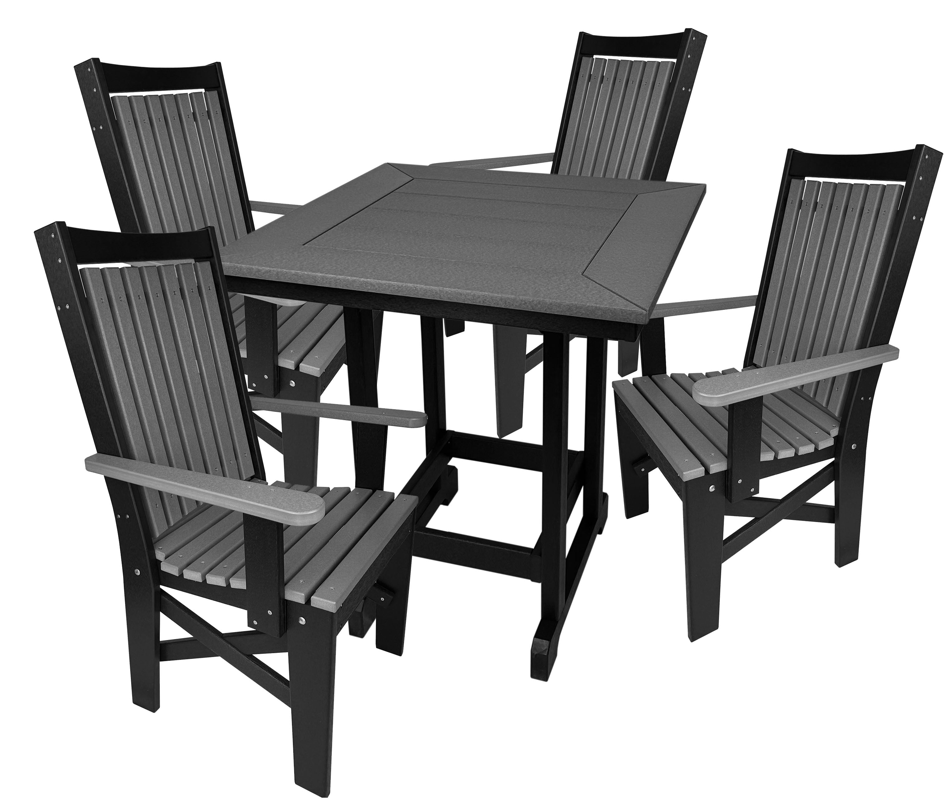 DuraWeather Poly&reg; 5-Piece Mission Dining Set