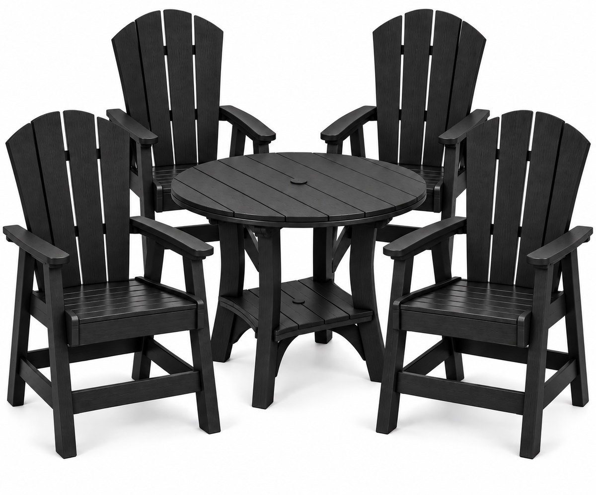 5-Piece Haven 36" Round Dining Set