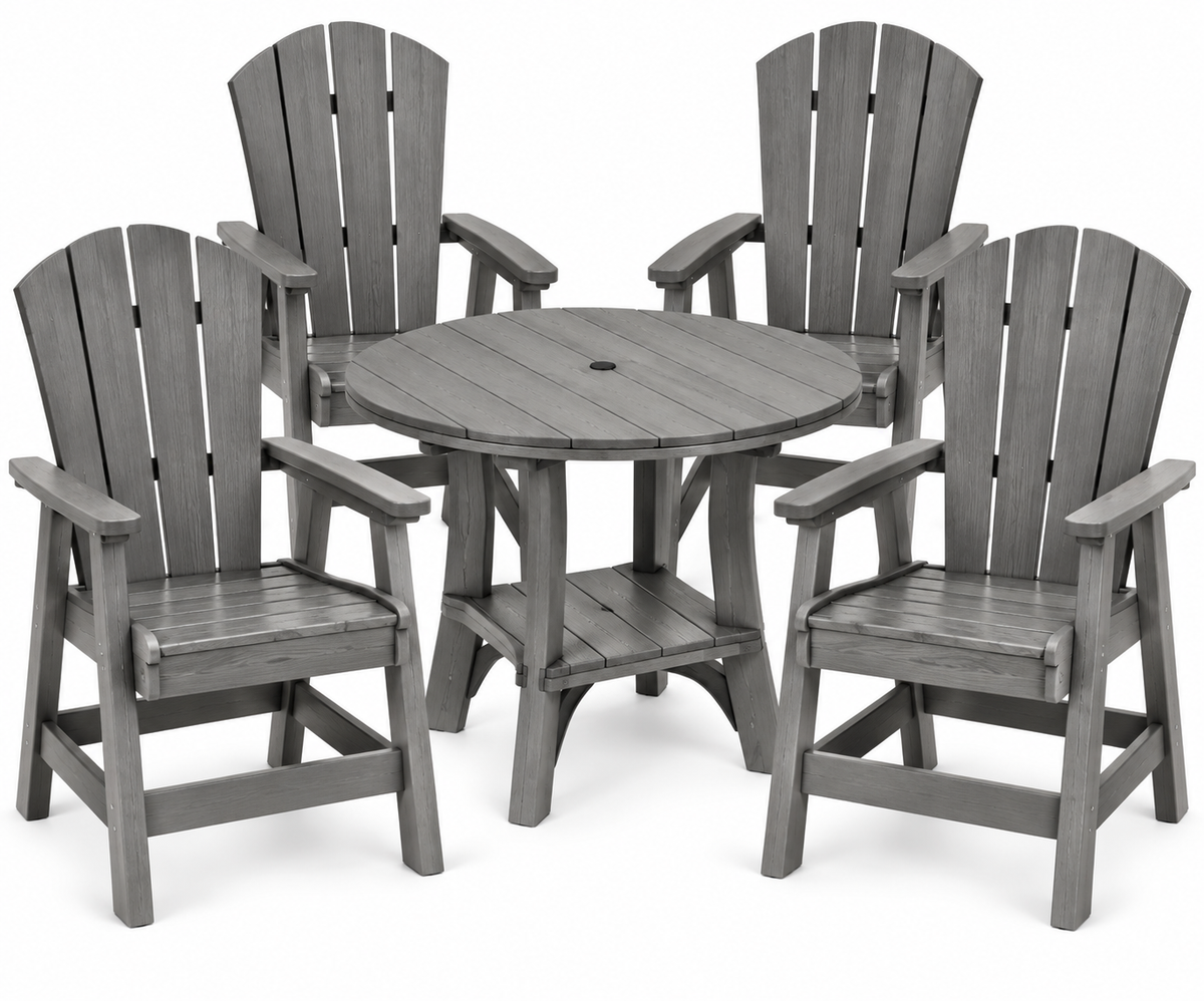 5-Piece Haven 36" Round Dining Set