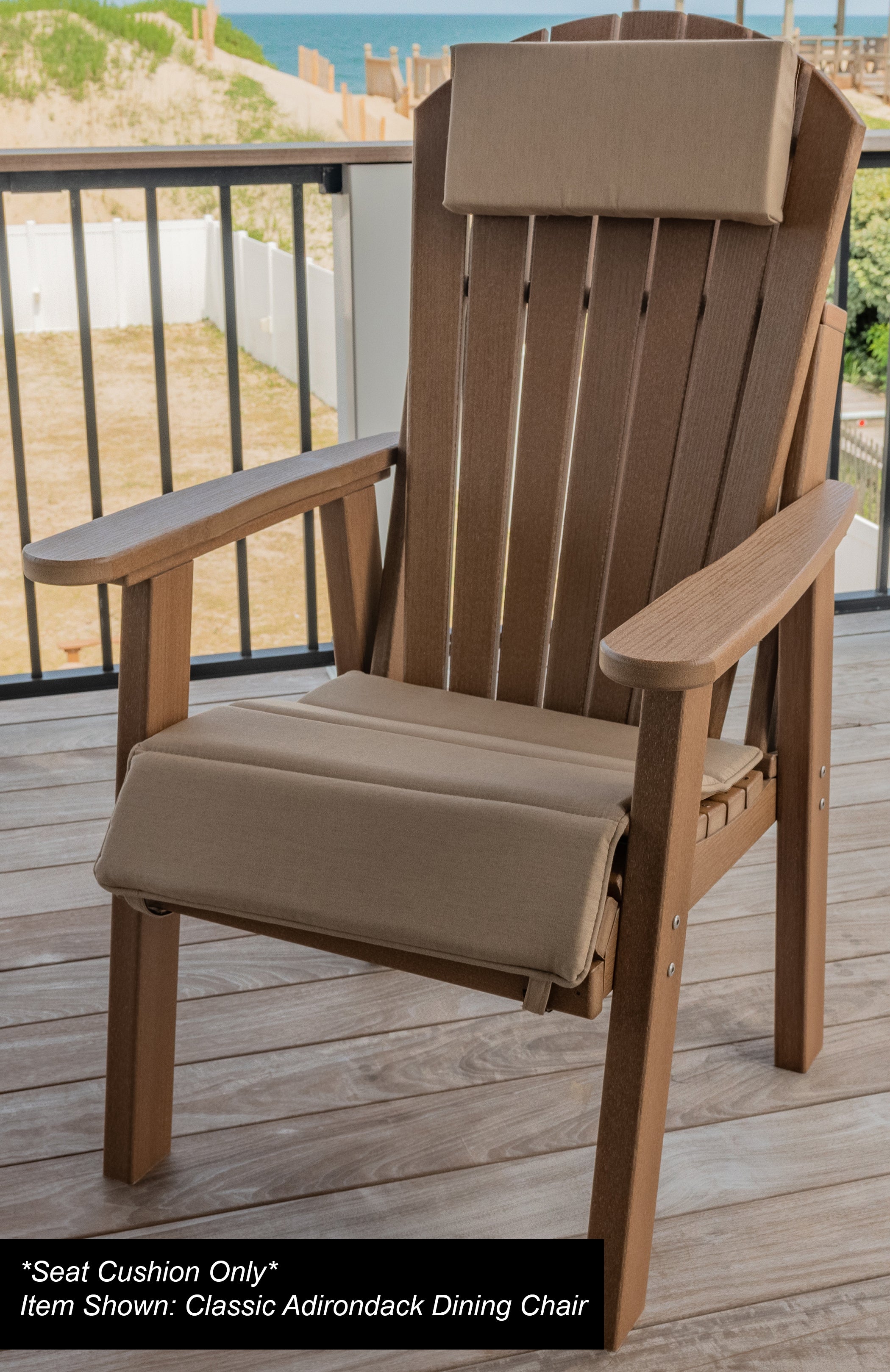 Dining, Counter, Rocker, & Glider Chair Seat Cushions Sunbrella® Fabric (18 Colors Options!)