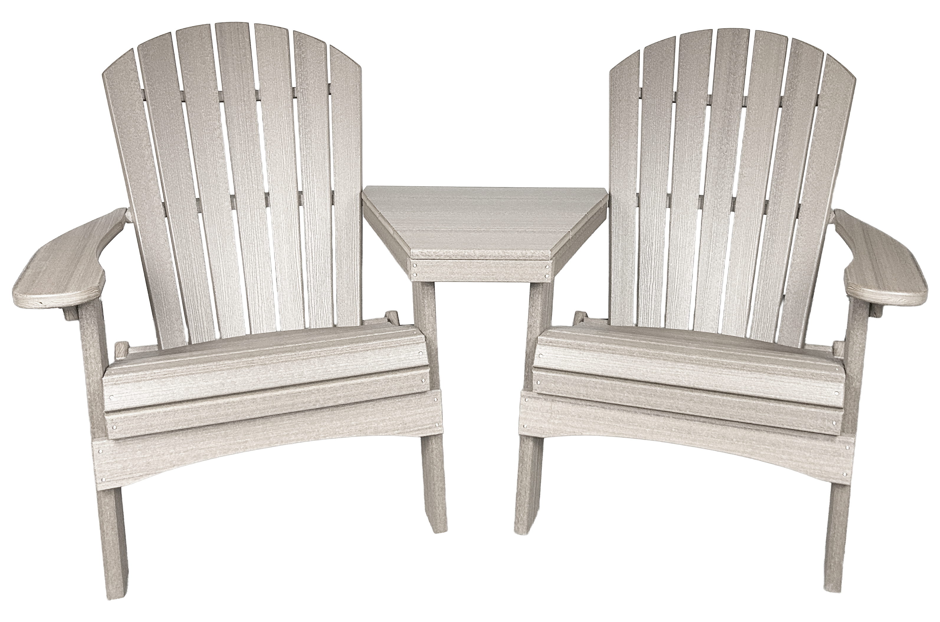 Adirondack Folding Chair Settee