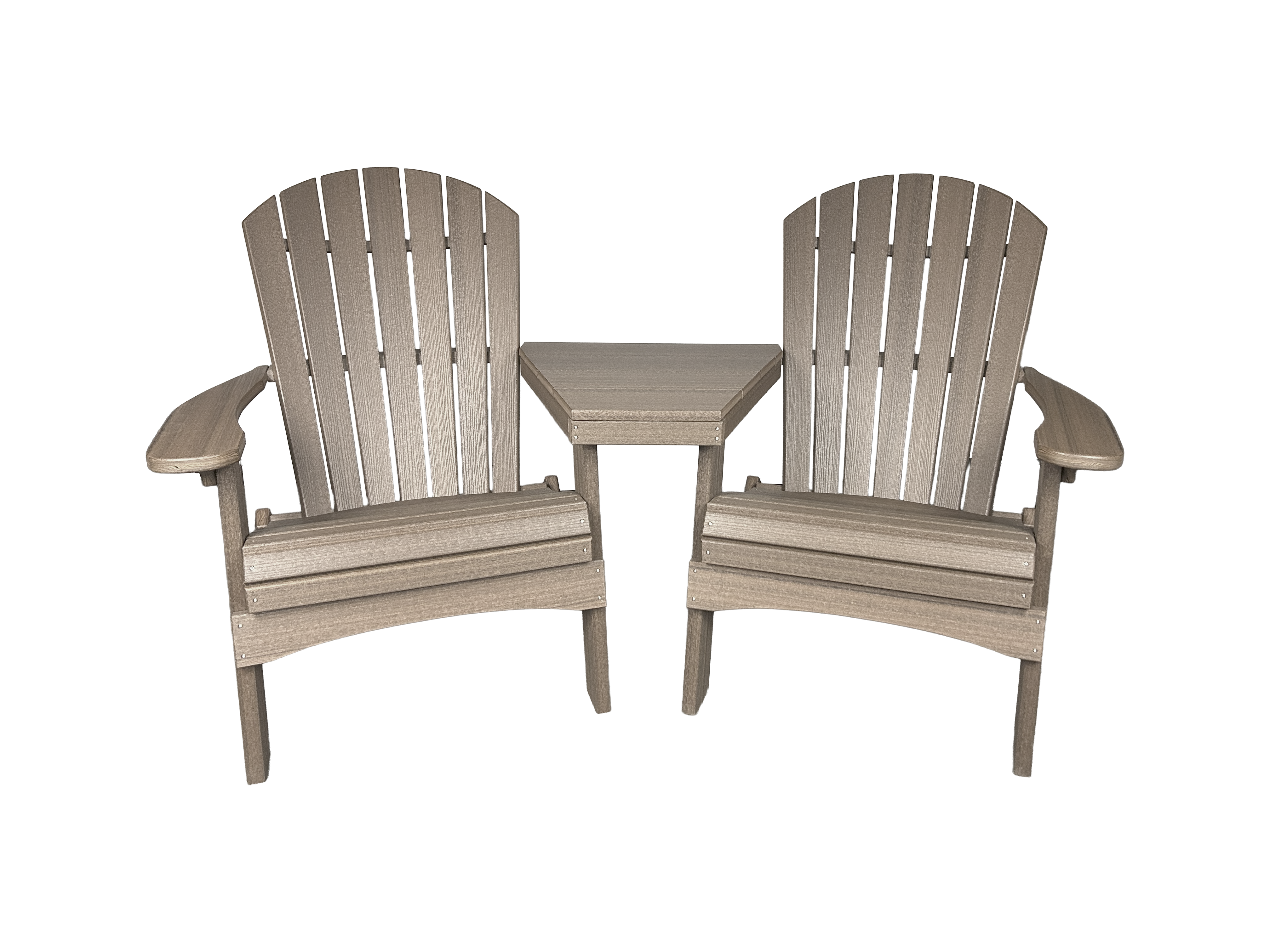 Adirondack Folding Chair Settee