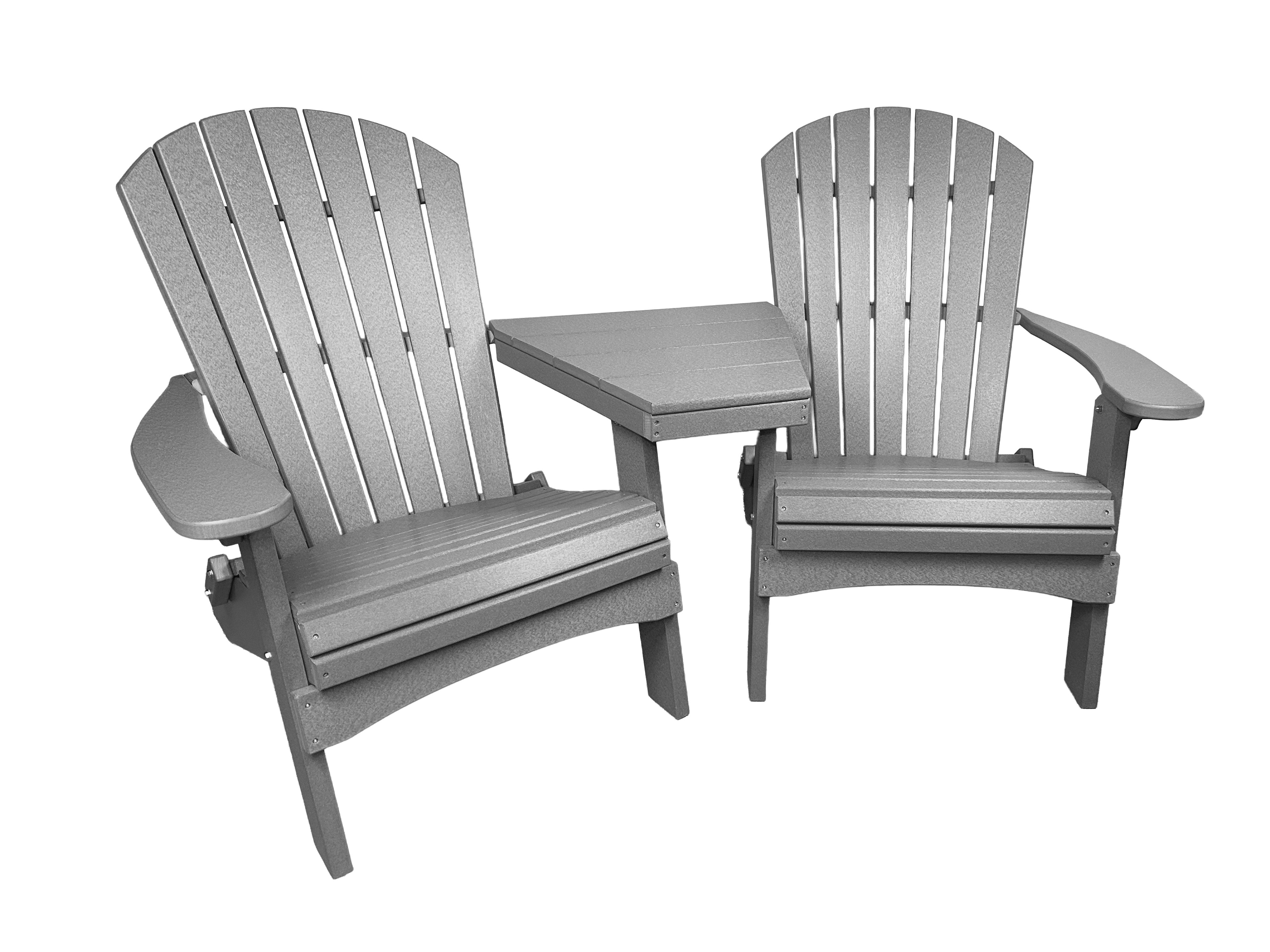 Adirondack Folding Chair Settee