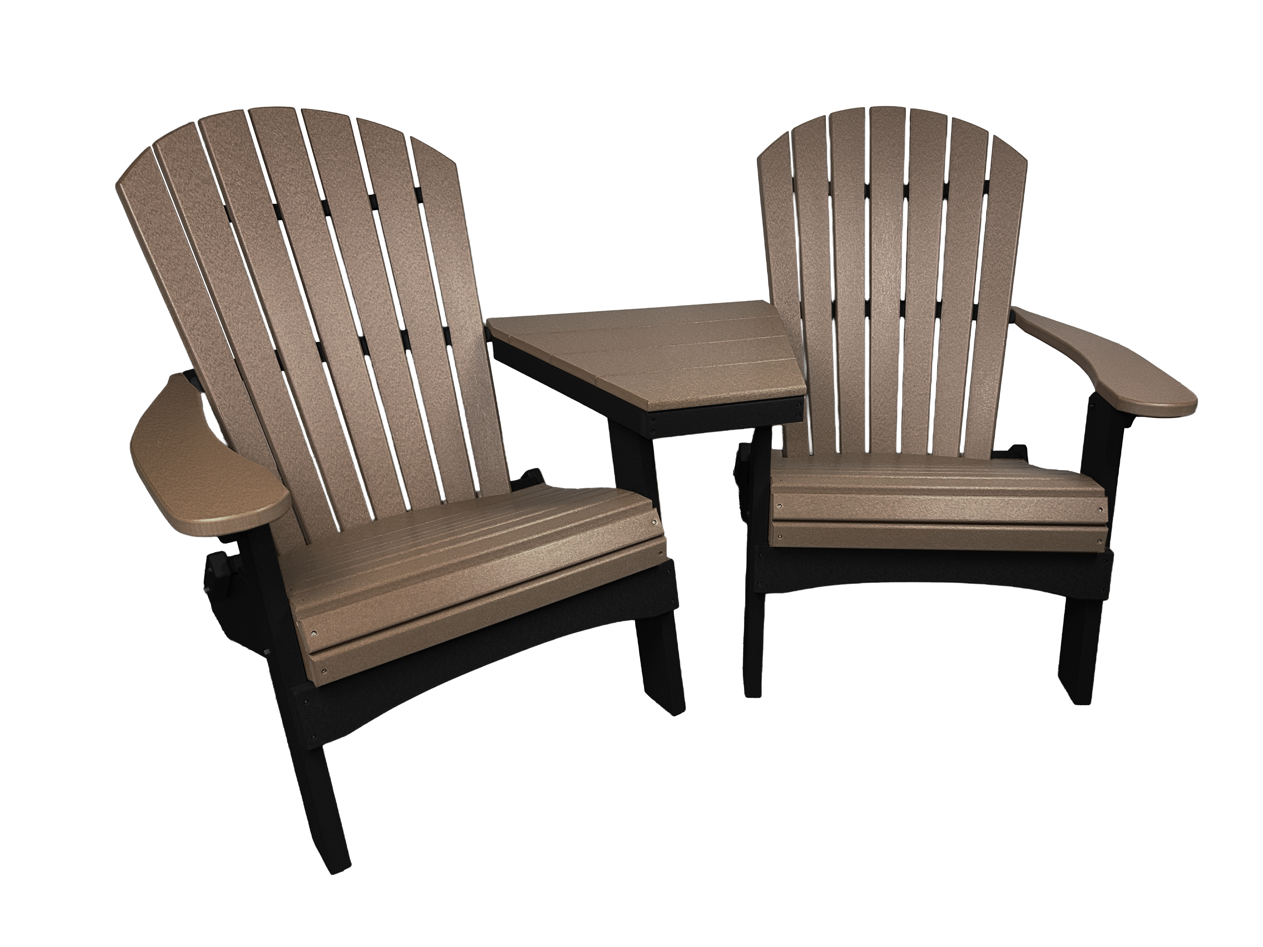Adirondack Folding Chair Settee