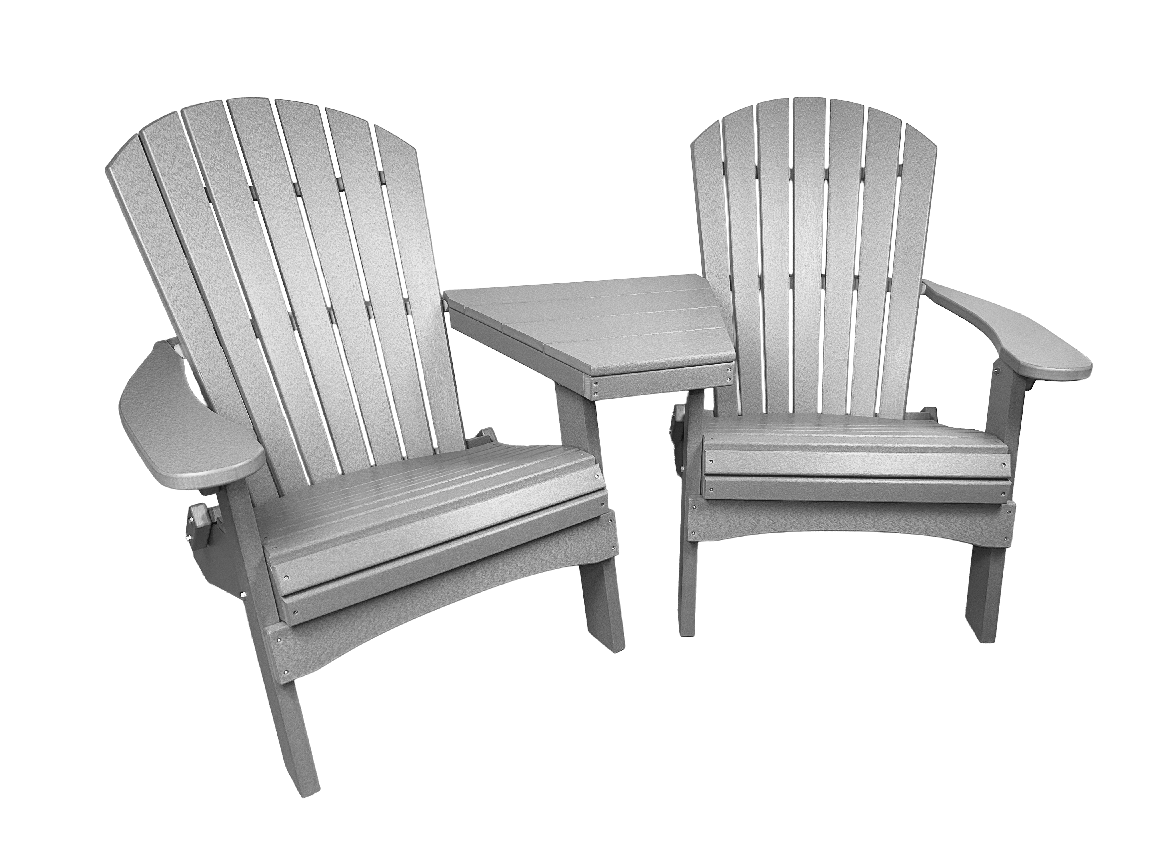 Adirondack Folding Chair Settee