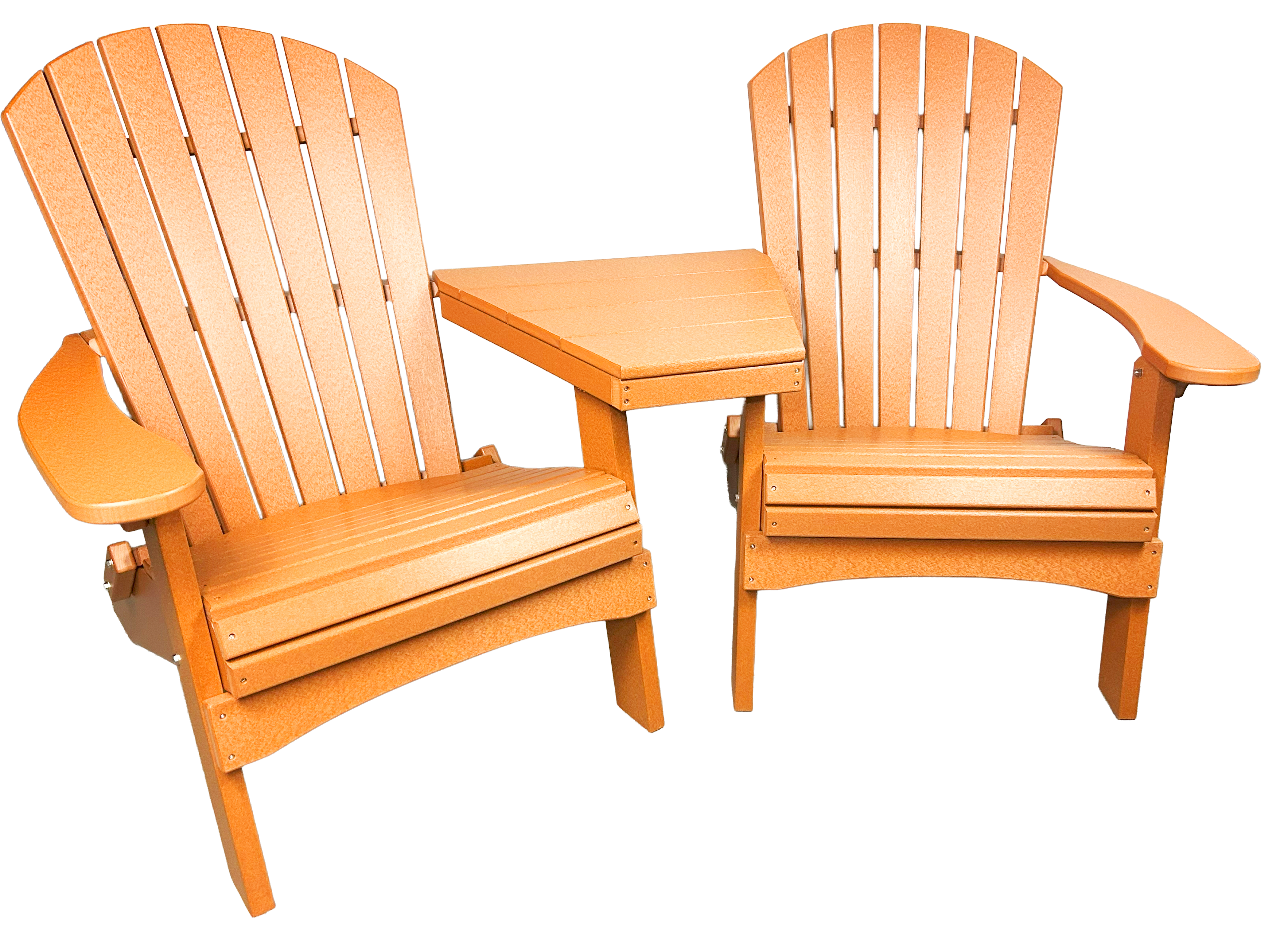 Adirondack Folding Chair Settee