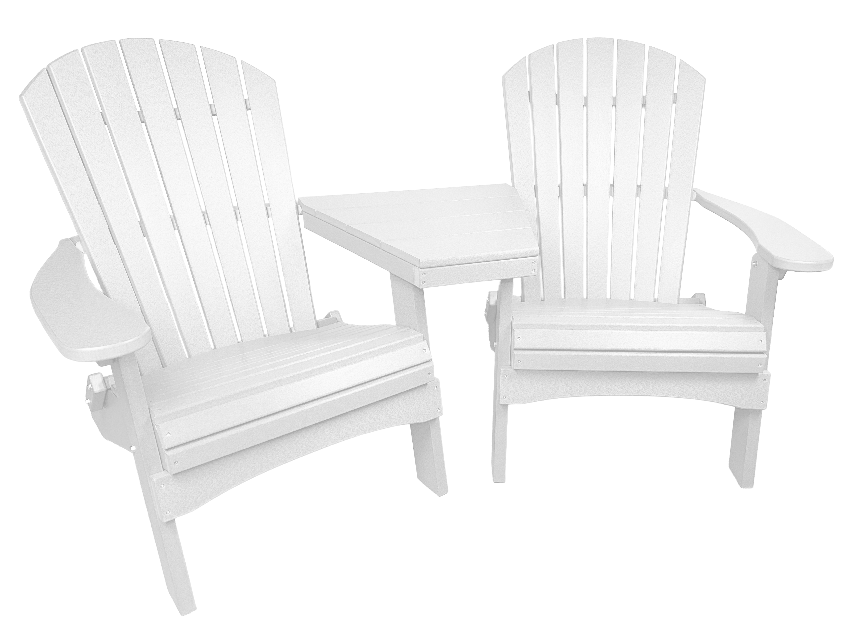 Adirondack Folding Chair Settee