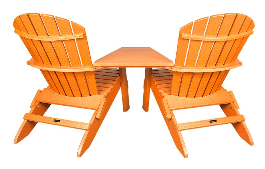 Adirondack Folding Chair Settee