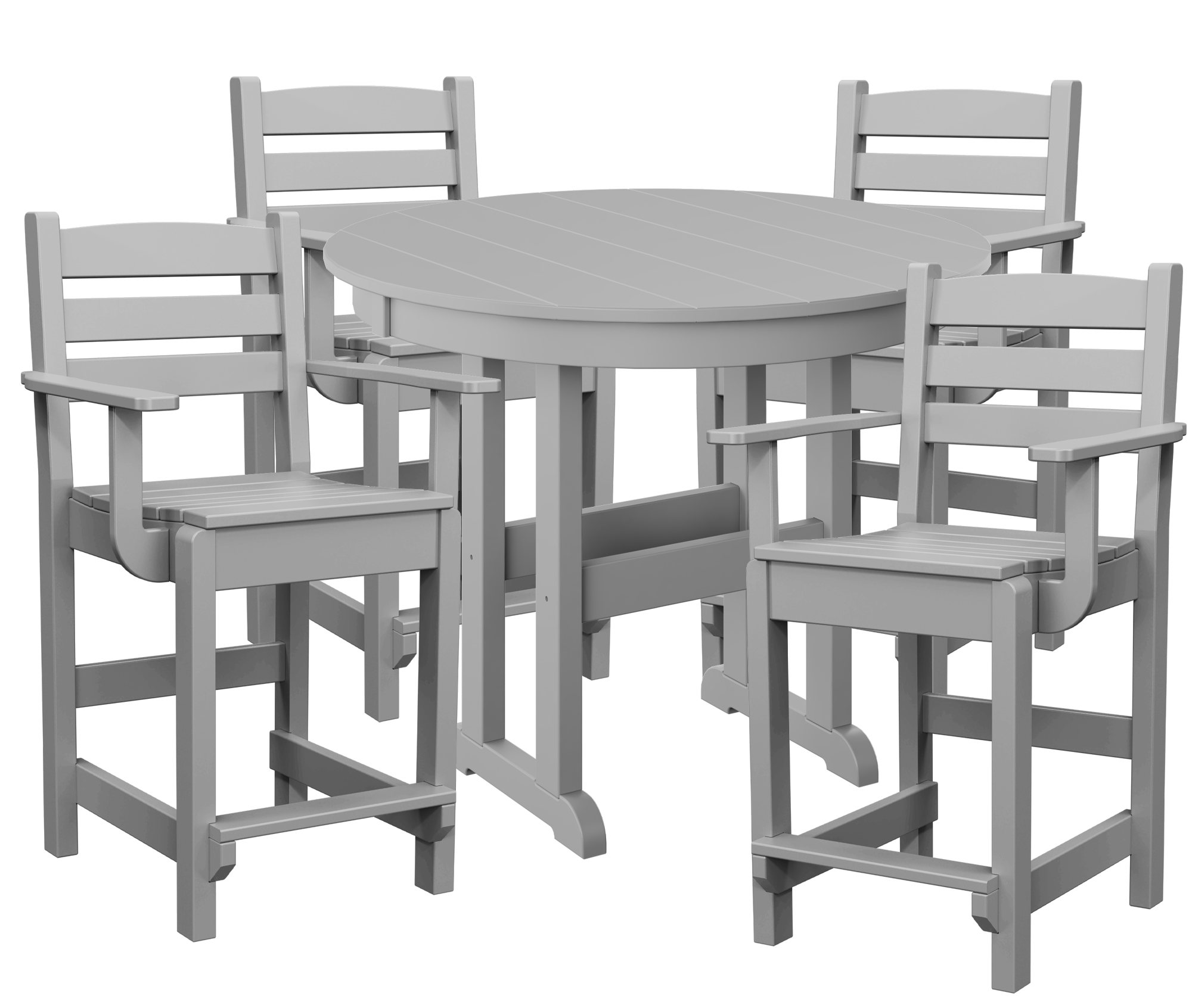 DURAWEATHER POLY® 5-Piece Farmhouse Counter Set