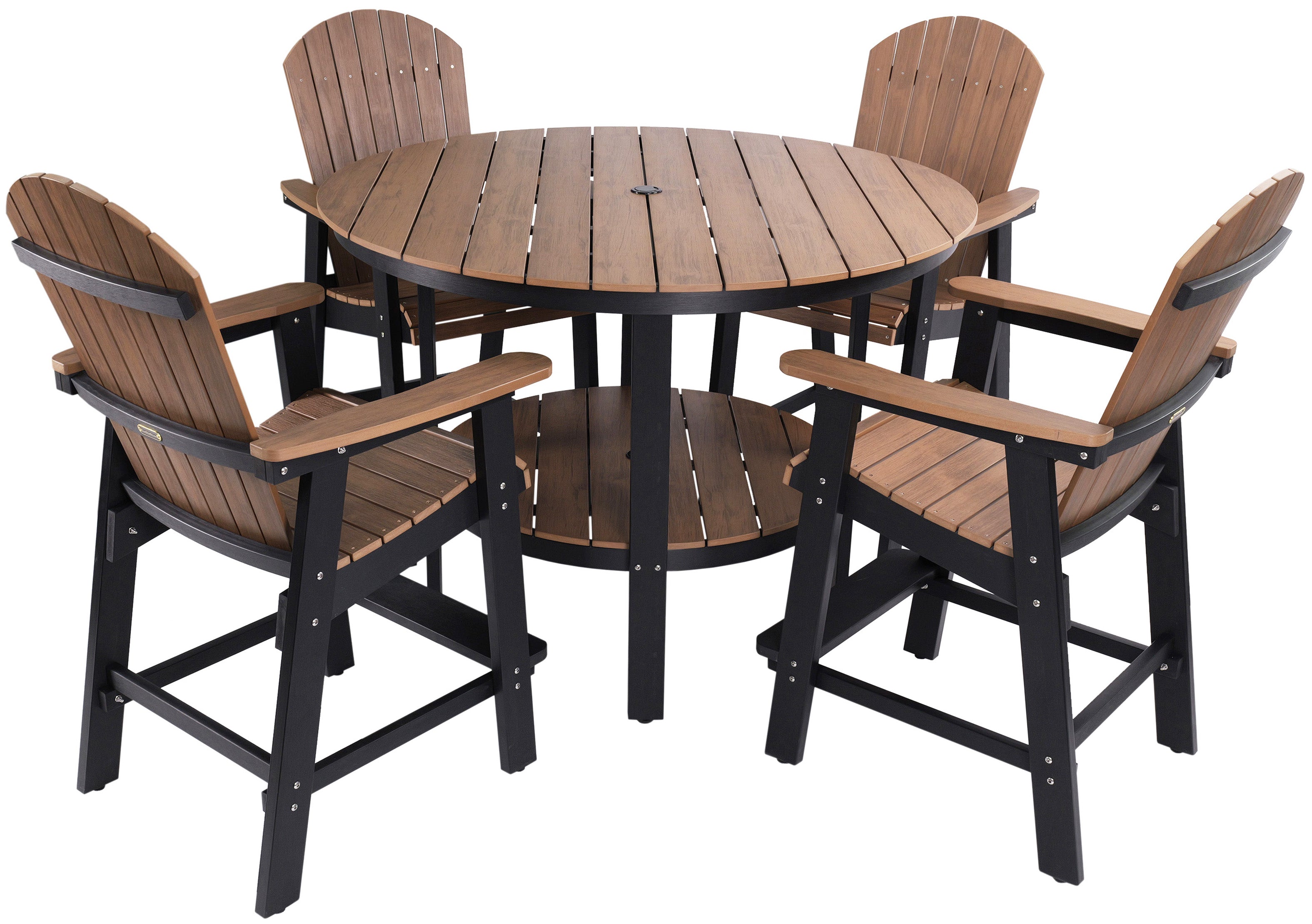 DURAWEATHER POLY® 5-Piece Outdoor Counter Height Dining Table Set