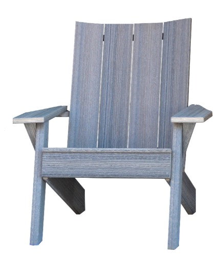 DuraWeather Poly Modern Adirondack Chair