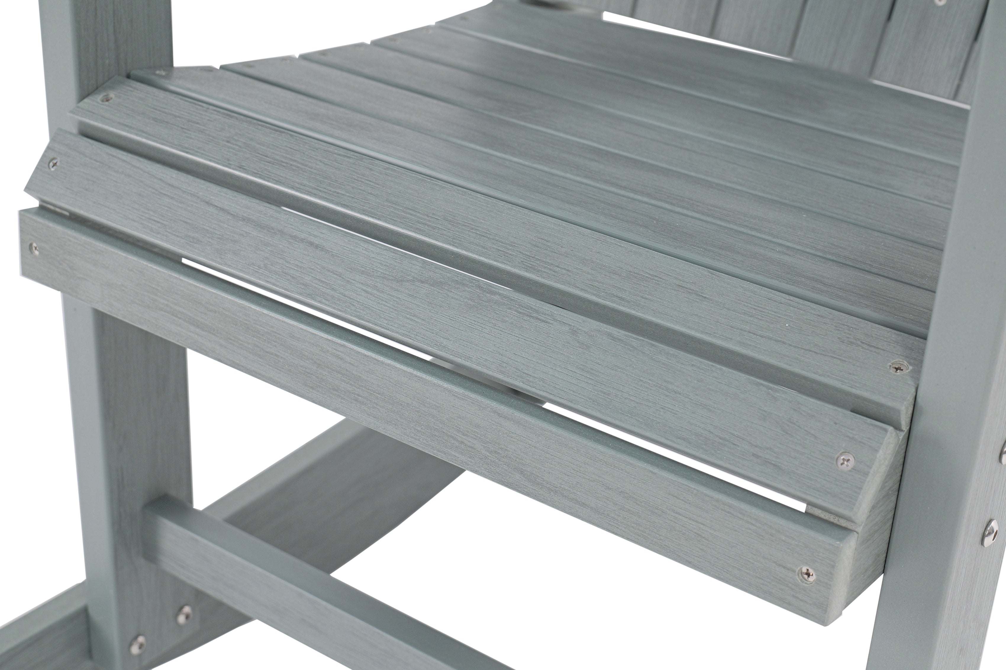 Adirondack Porch Rocker With Wine & Cup Holders