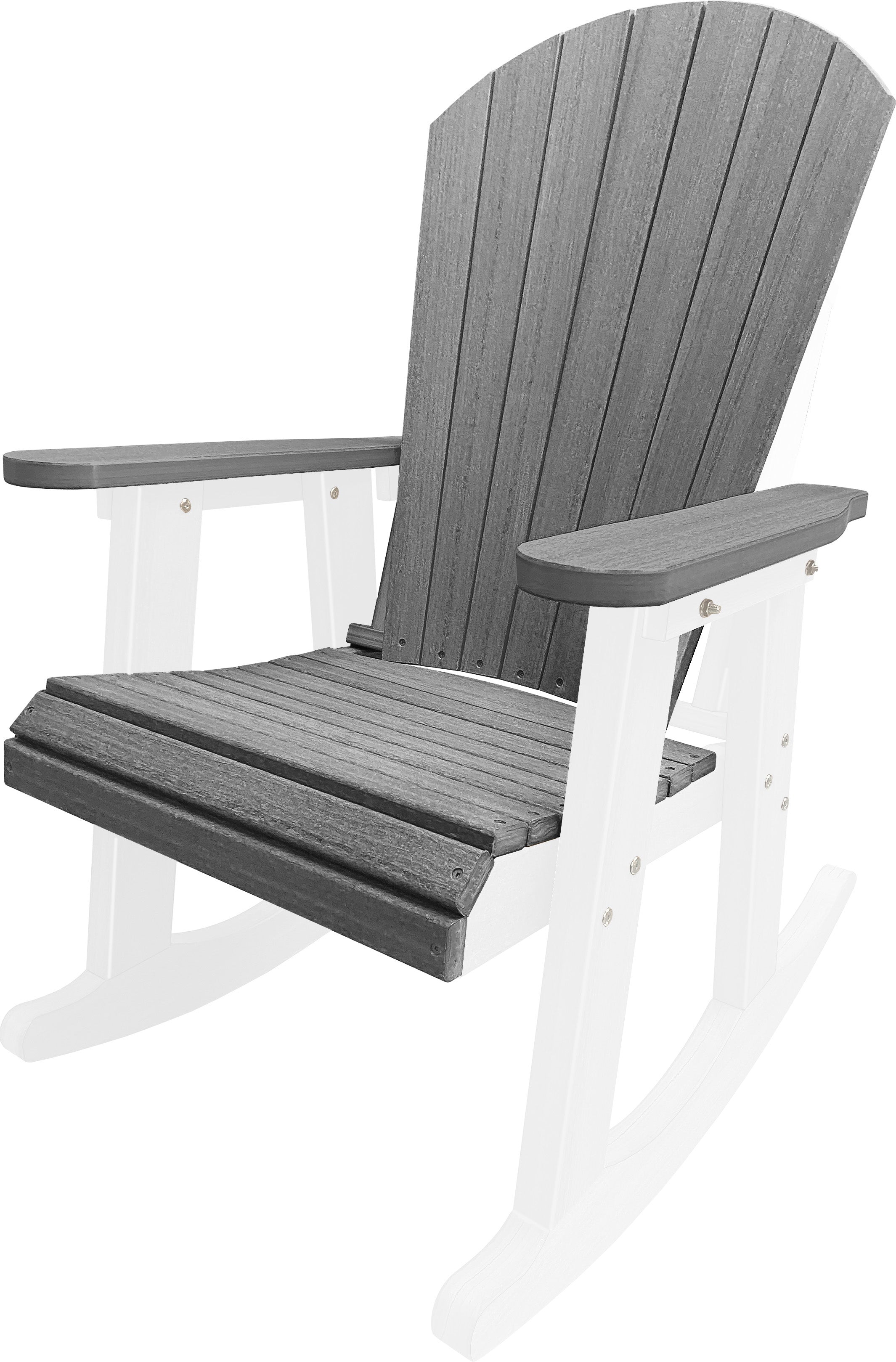 DURAWEATHER POLY® Set of 4 Adirondack Porch Rockers Lakeside Collection