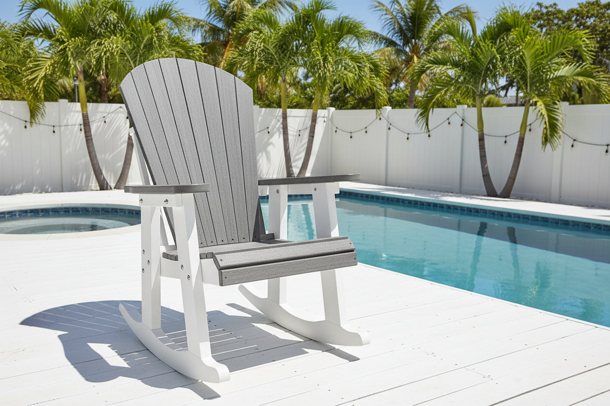 DURAWEATHER POLY® Adirondack Porch Rocker Lakeside