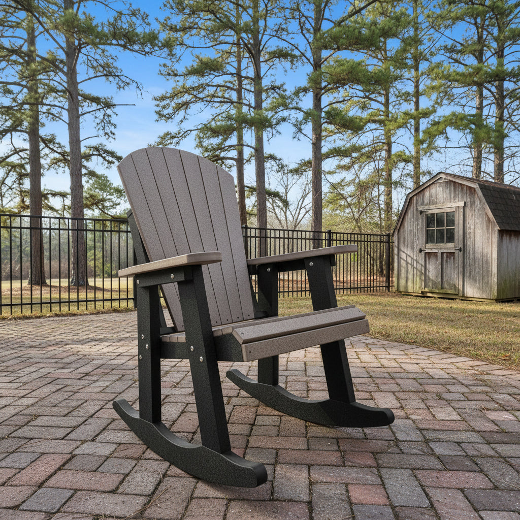 Set of 4 Adirondack Porch Rockers Lakeside Collection