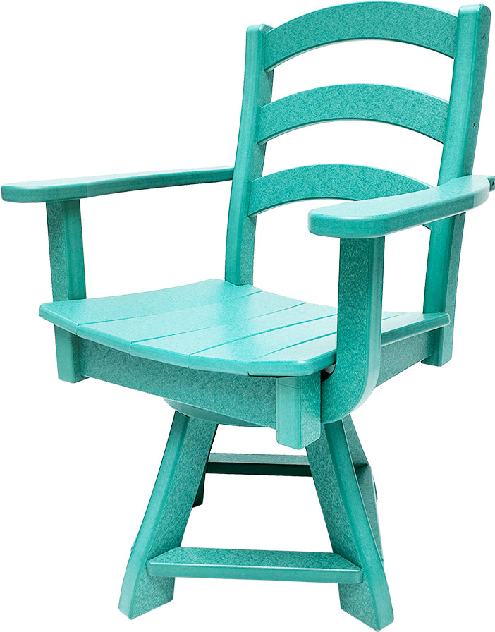 9-Piece Gardenia Dining Set With Two Swivel Chairs