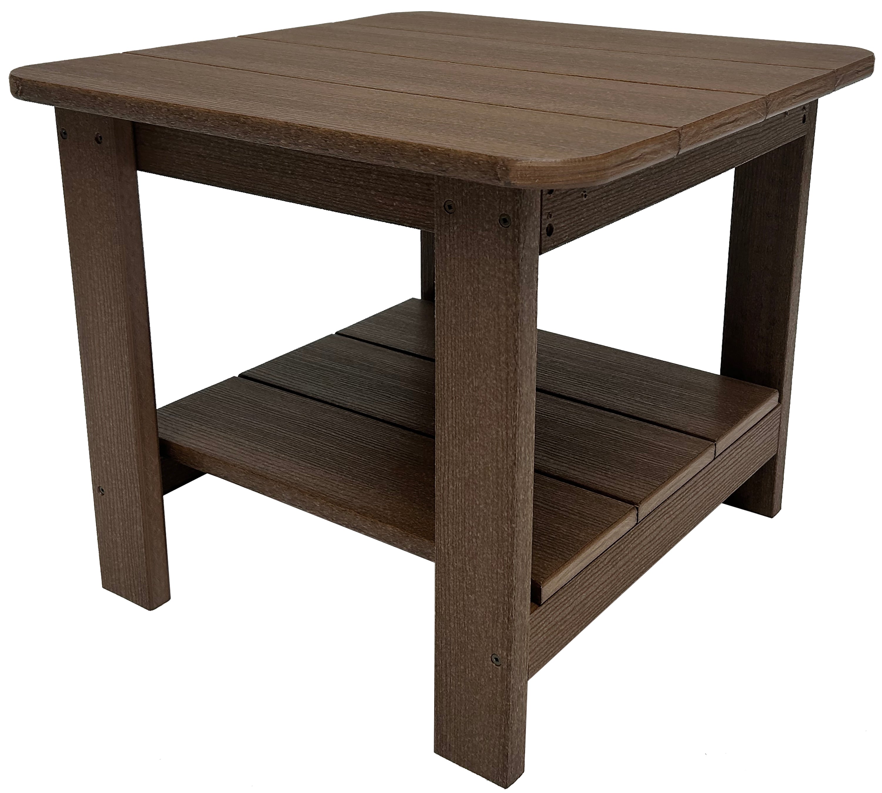 22" Sq. Two Tier Side Table