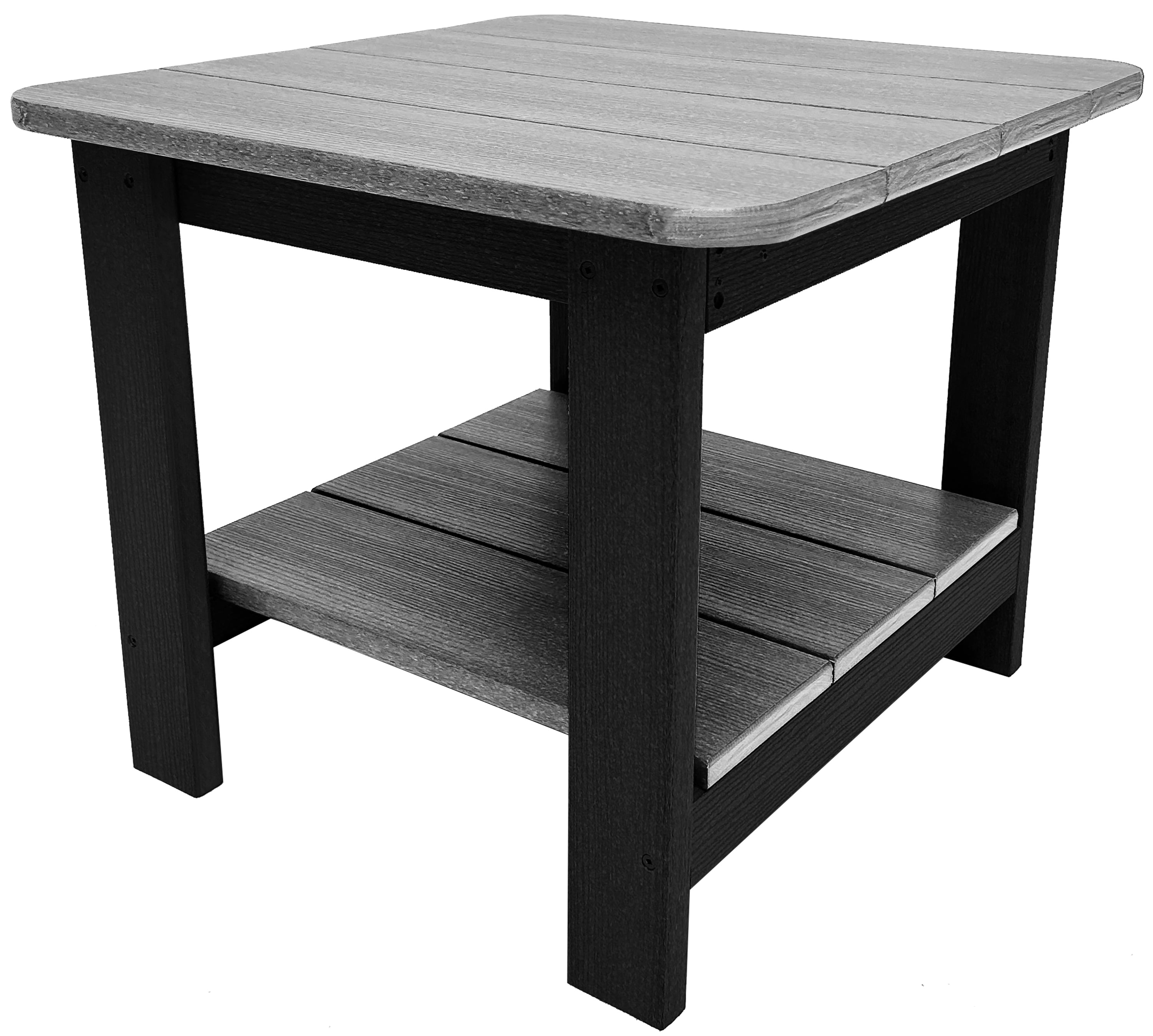 22" Sq. Two Tier Side Table