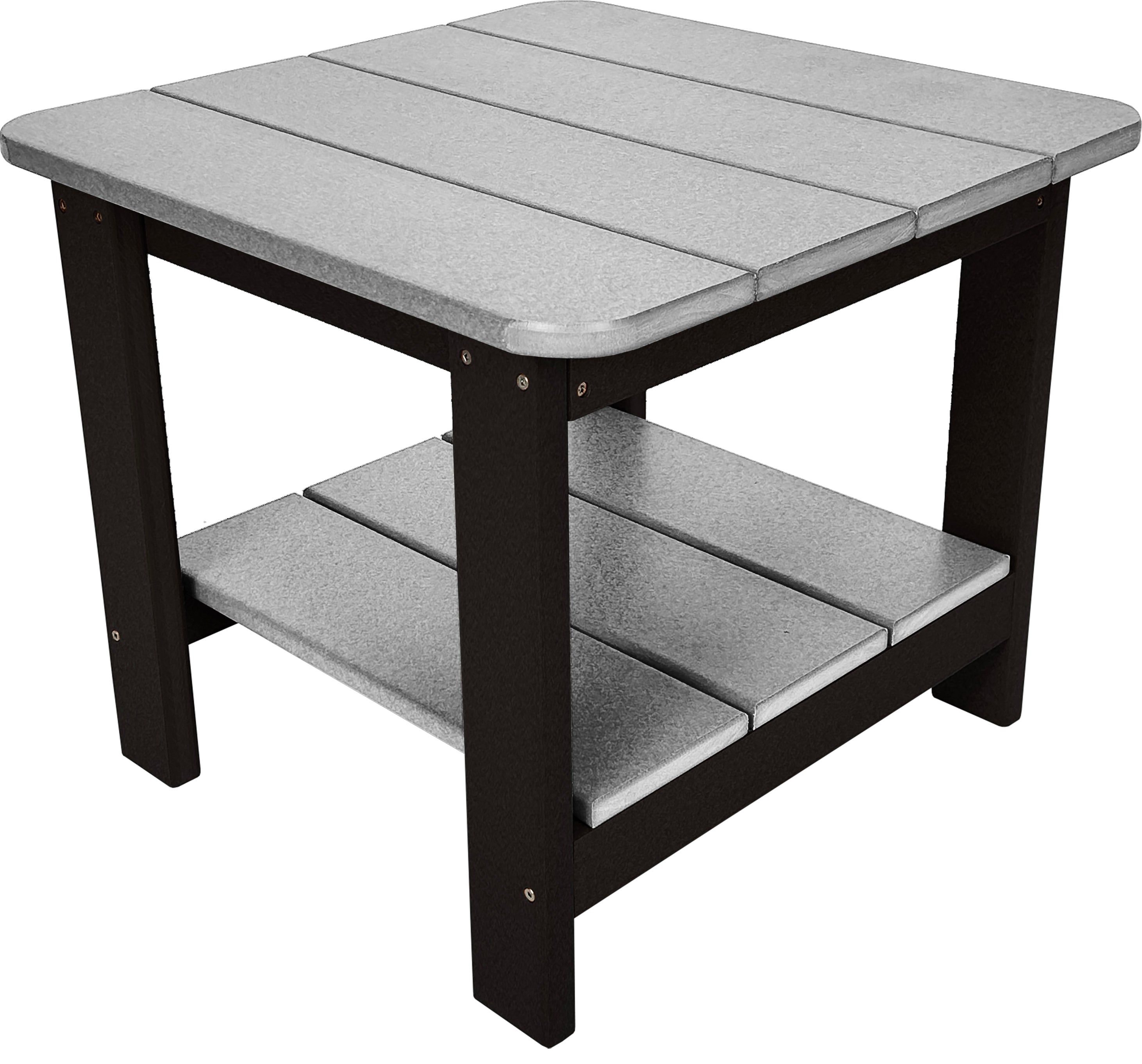 22" Sq. Two Tier Side Table