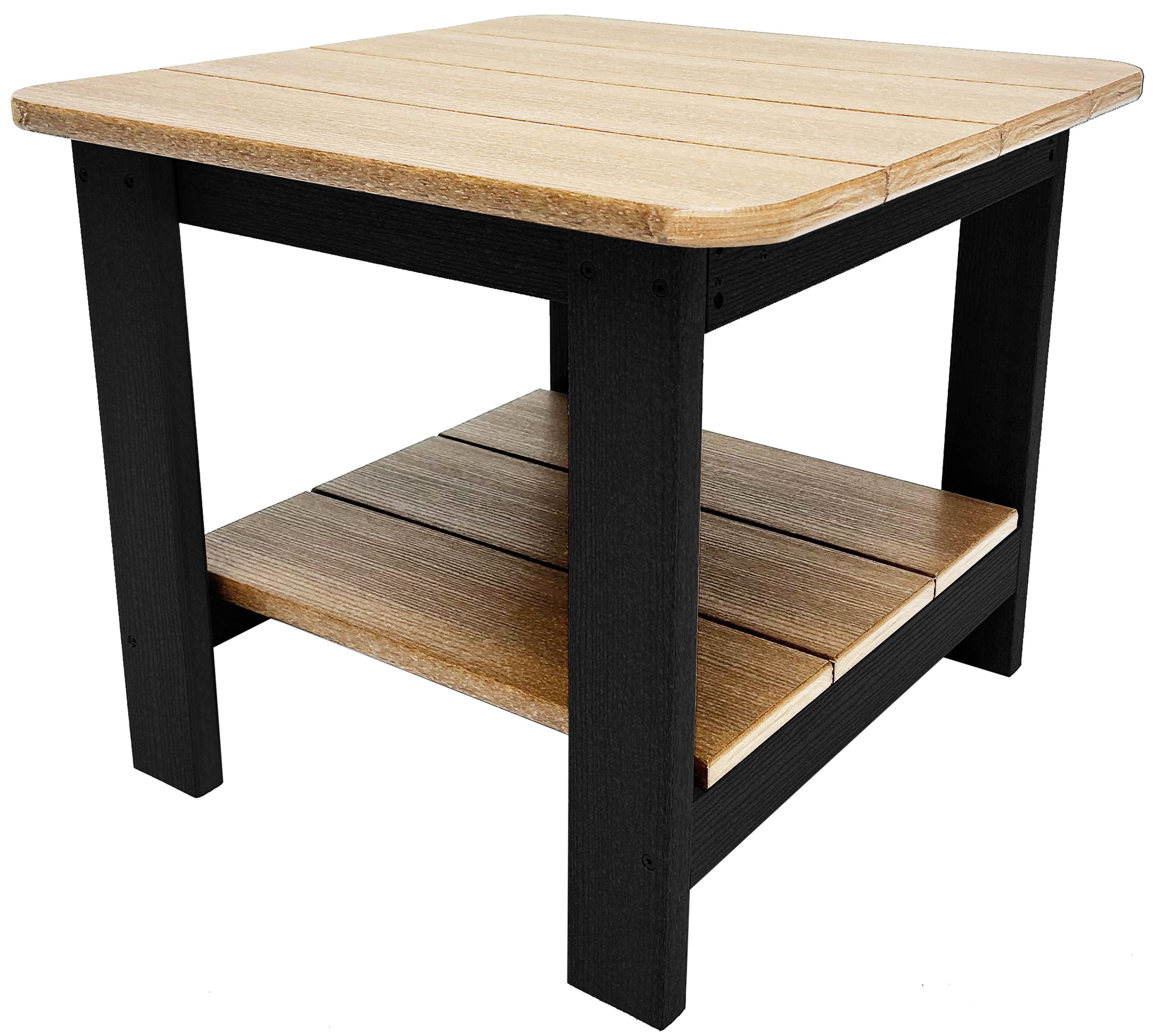 22" Sq. Two Tier Side Table