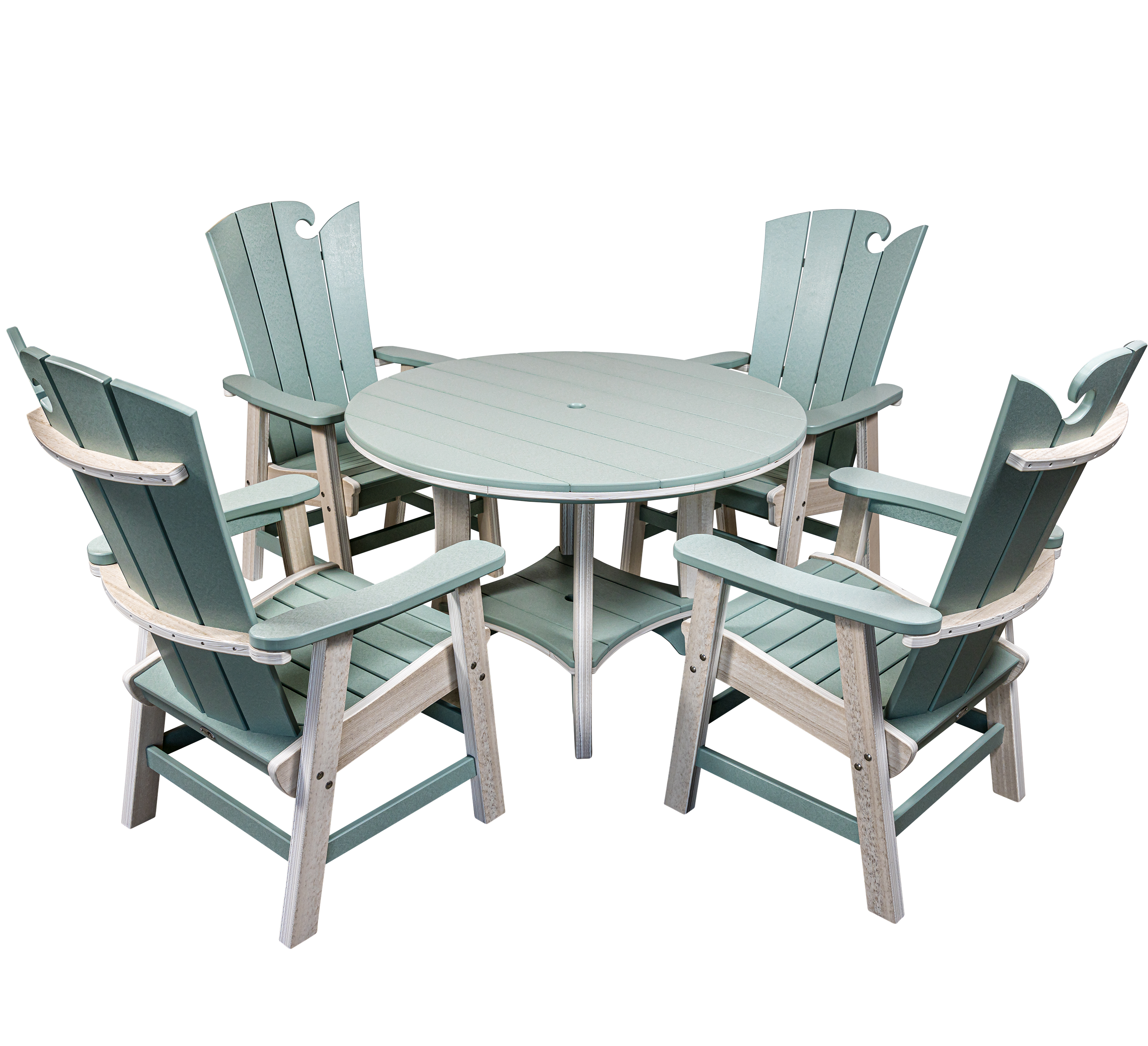 DuraWeather Poly&reg; 5-Piece Tide Dining Set