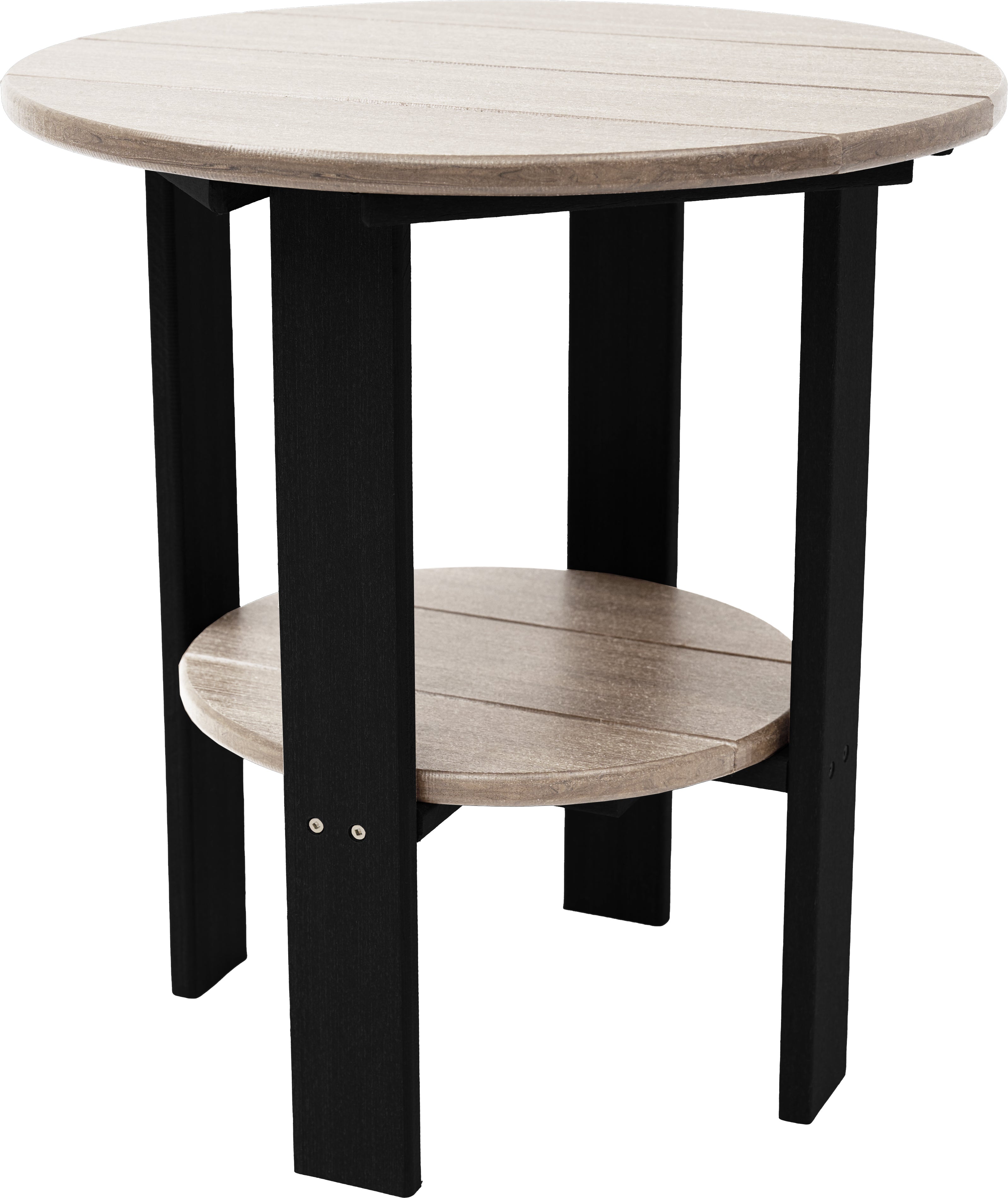 Side Table 18" Round Two Tier
