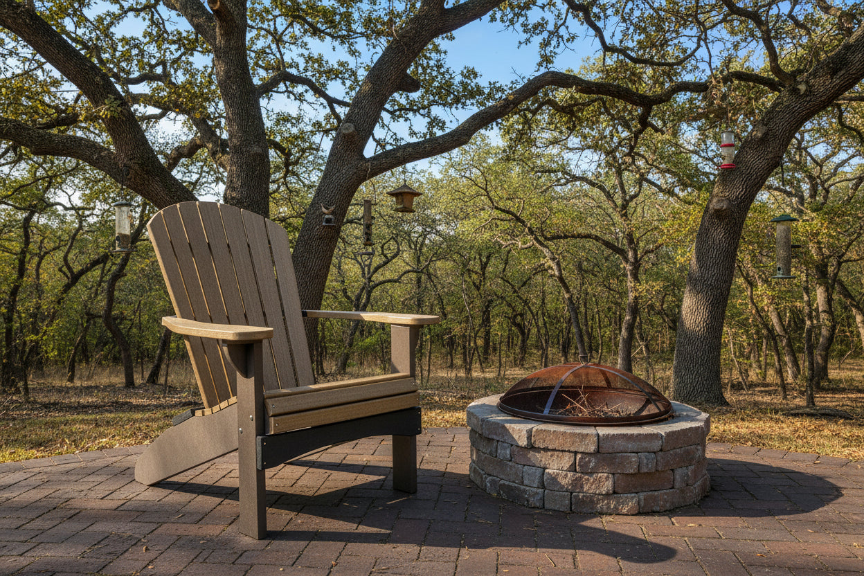 Set of 6 Adirondack Chairs Original King Size