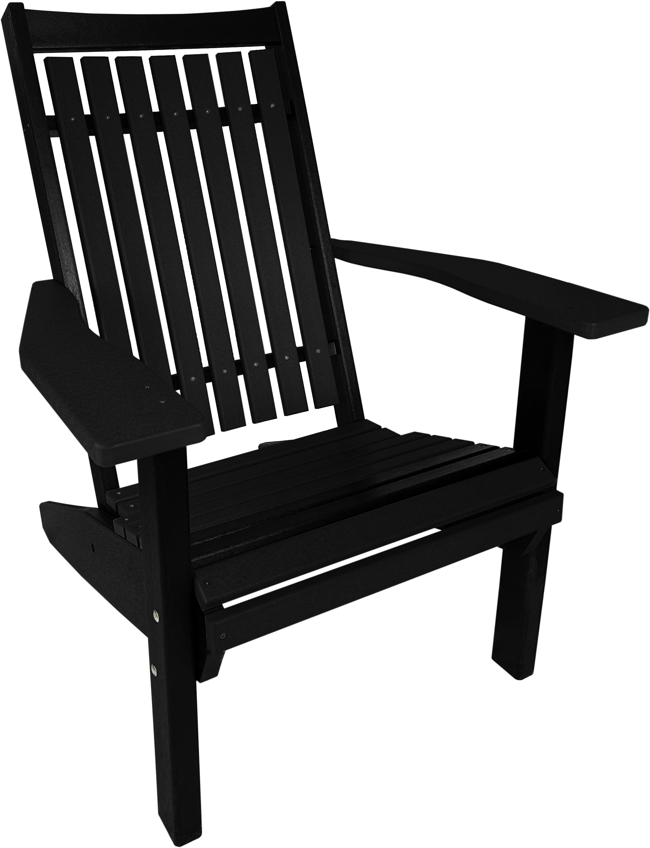 Set of 8 Stackable King Size Adirondack Chairs - New