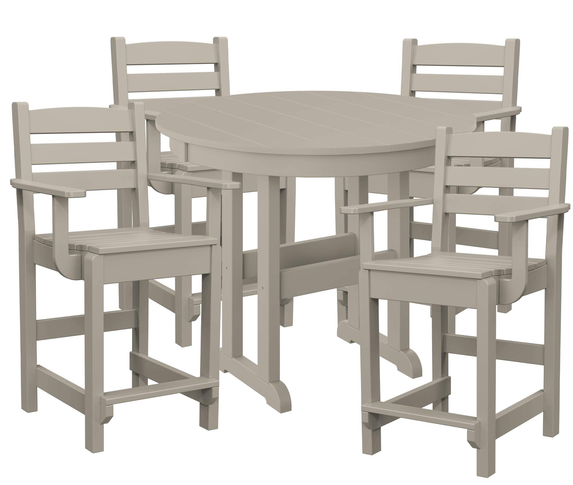 DURAWEATHER POLY® 5-Piece Farmhouse Counter Set