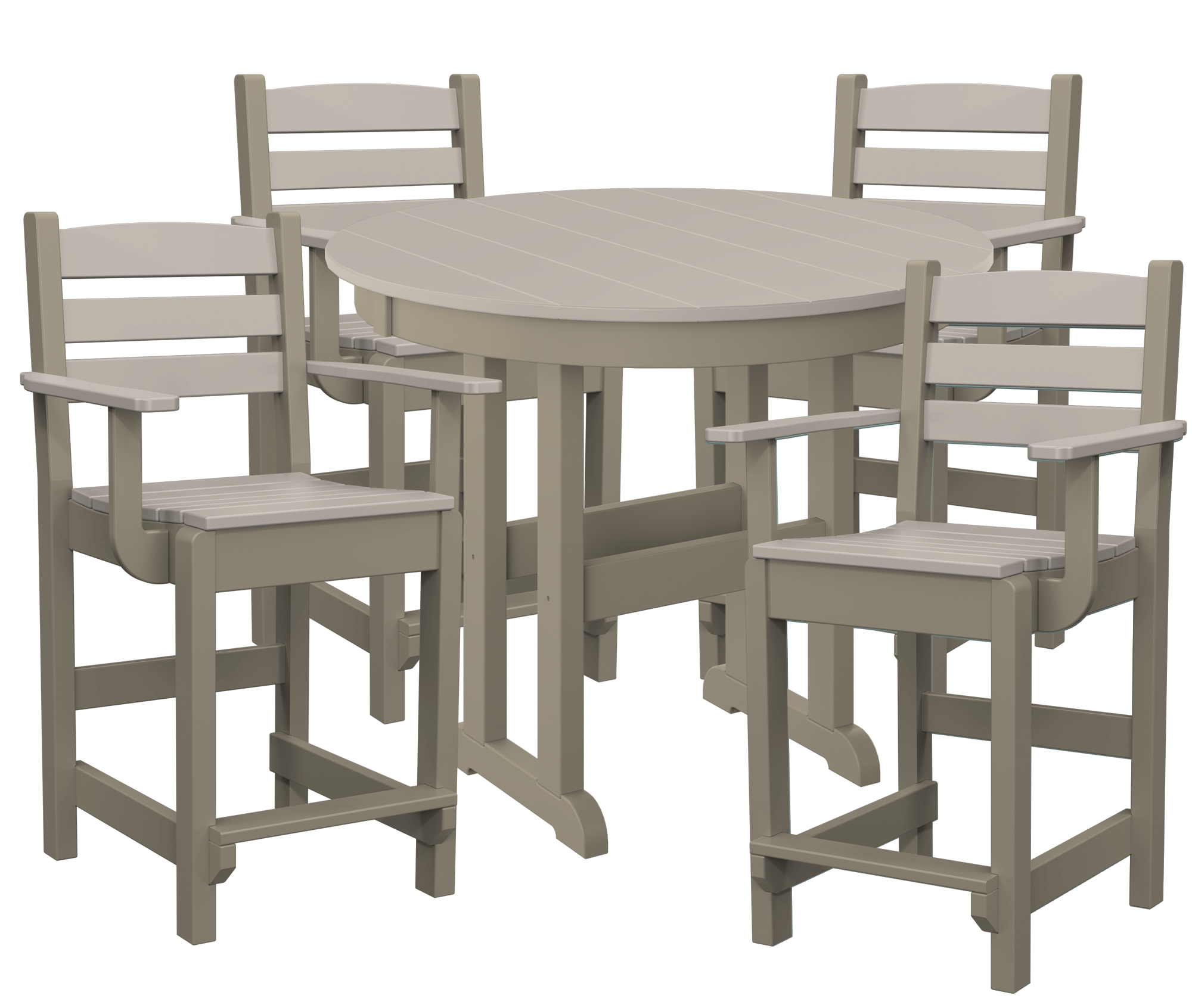 DURAWEATHER POLY® 5-Piece Farmhouse Counter Set