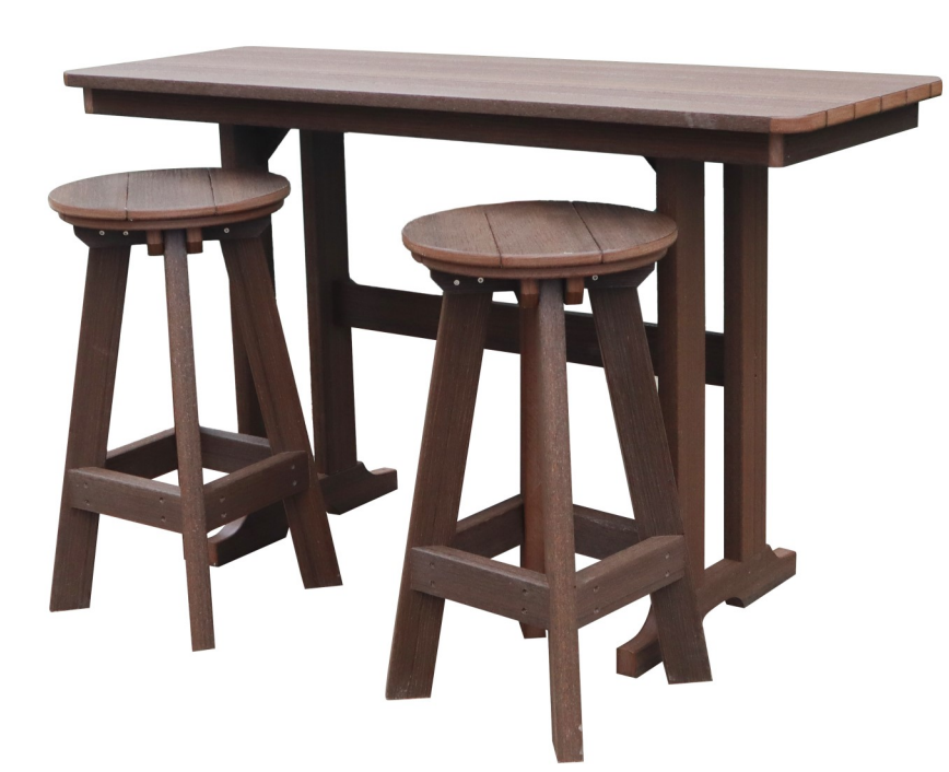 DURAWEATHER POLY® Console Table & Stools Bar Height