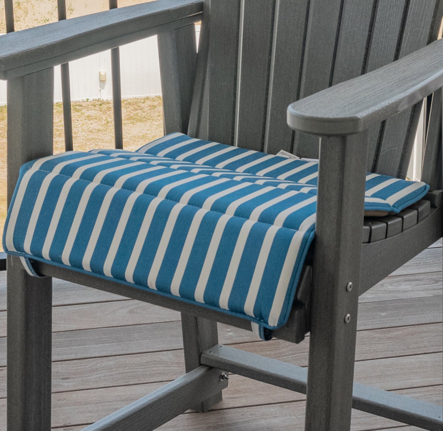 Dining, Counter, Rocker, & Glider Chair Seat Cushions Sunbrella® Fabric (18 Colors Options!)