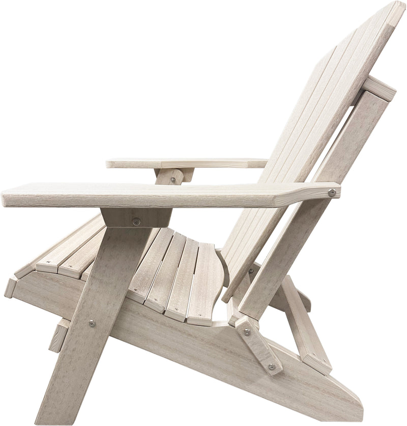 Set of 4 - King-Size Folding Adirondack Chairs