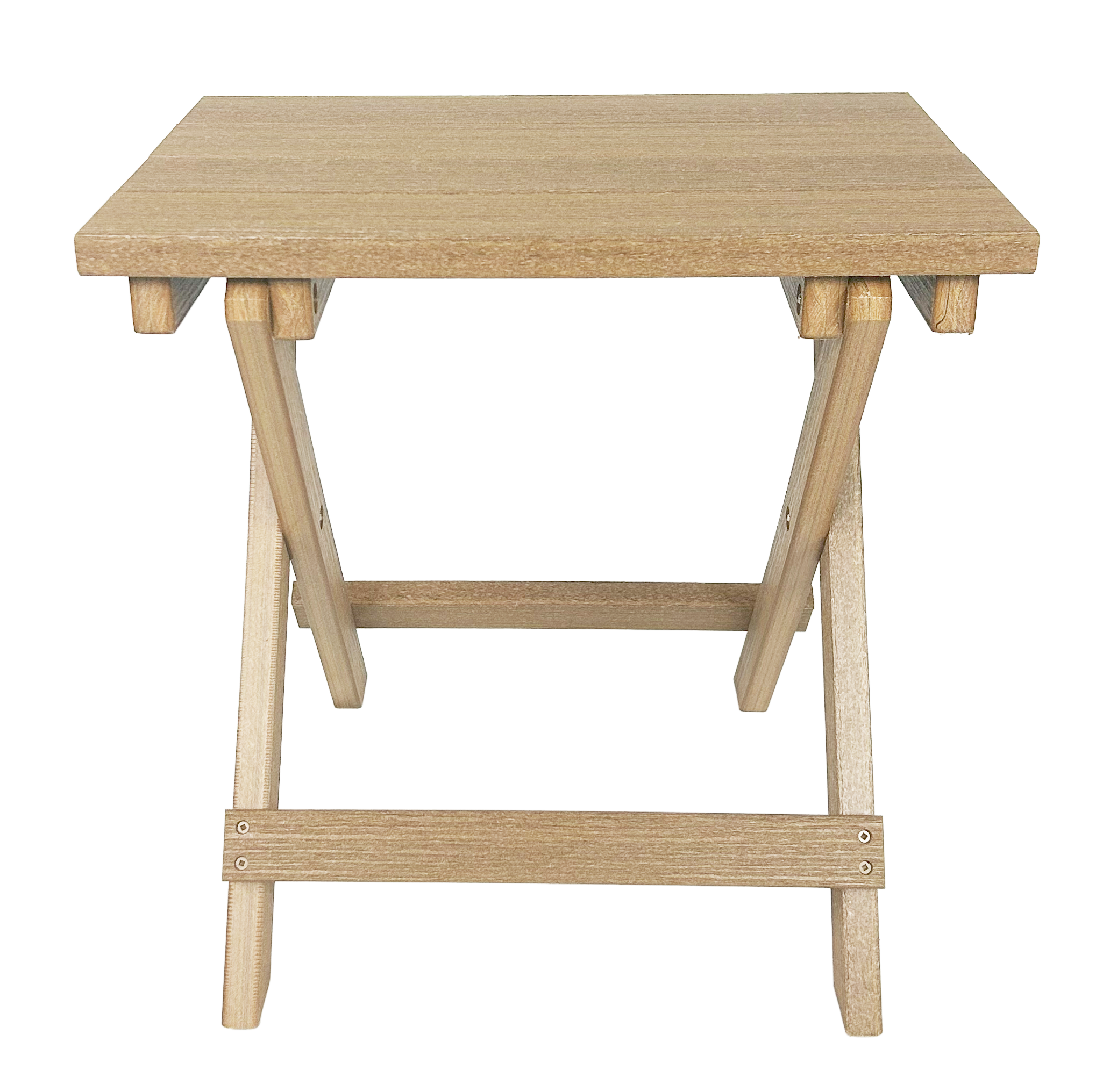 Folding Side Table w/ Removable Serving Tray - Ships Fully Assembled