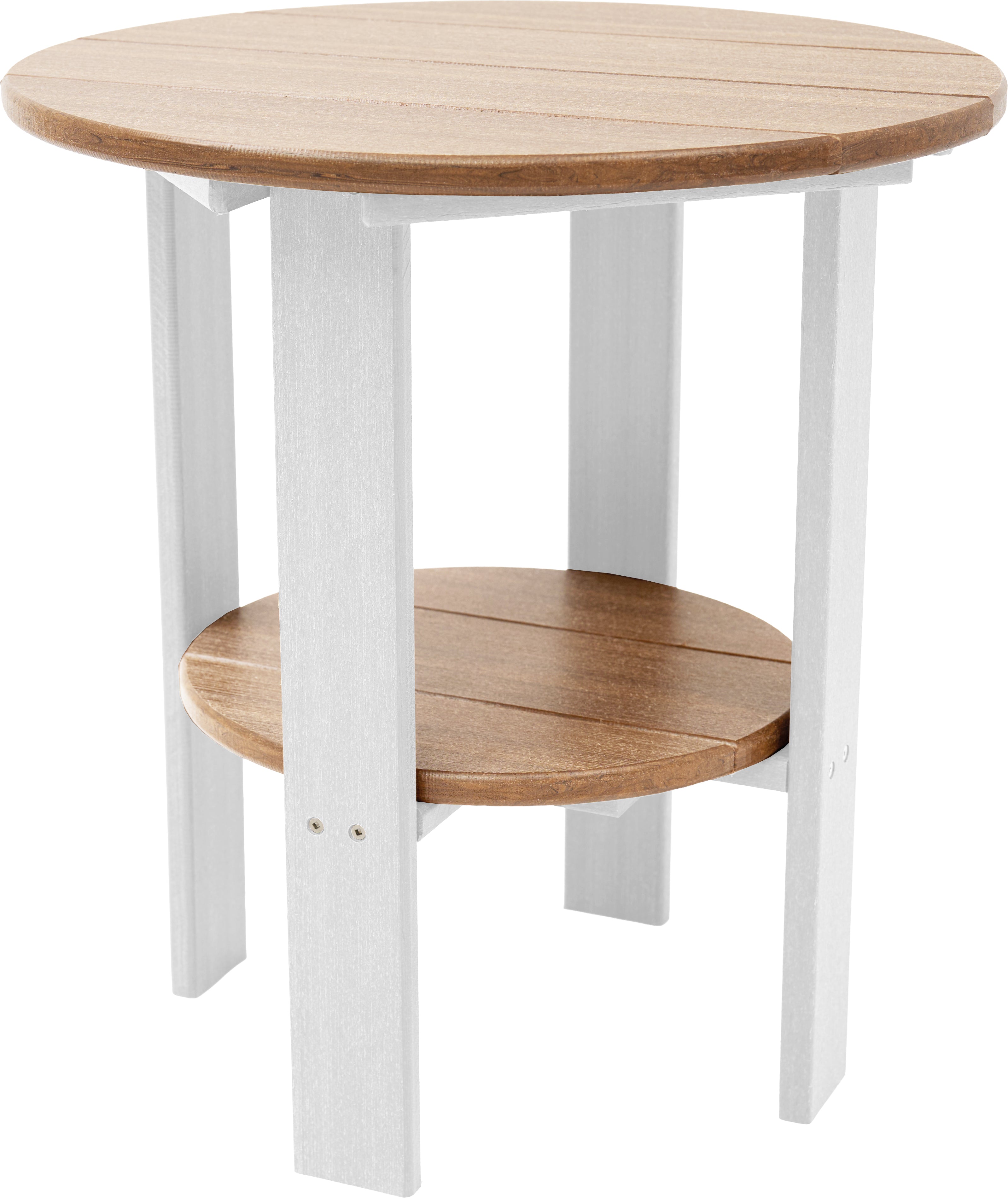Side Table 18" Round Two Tier