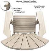 King-Size Folding Adirondack Chairs Set of 8