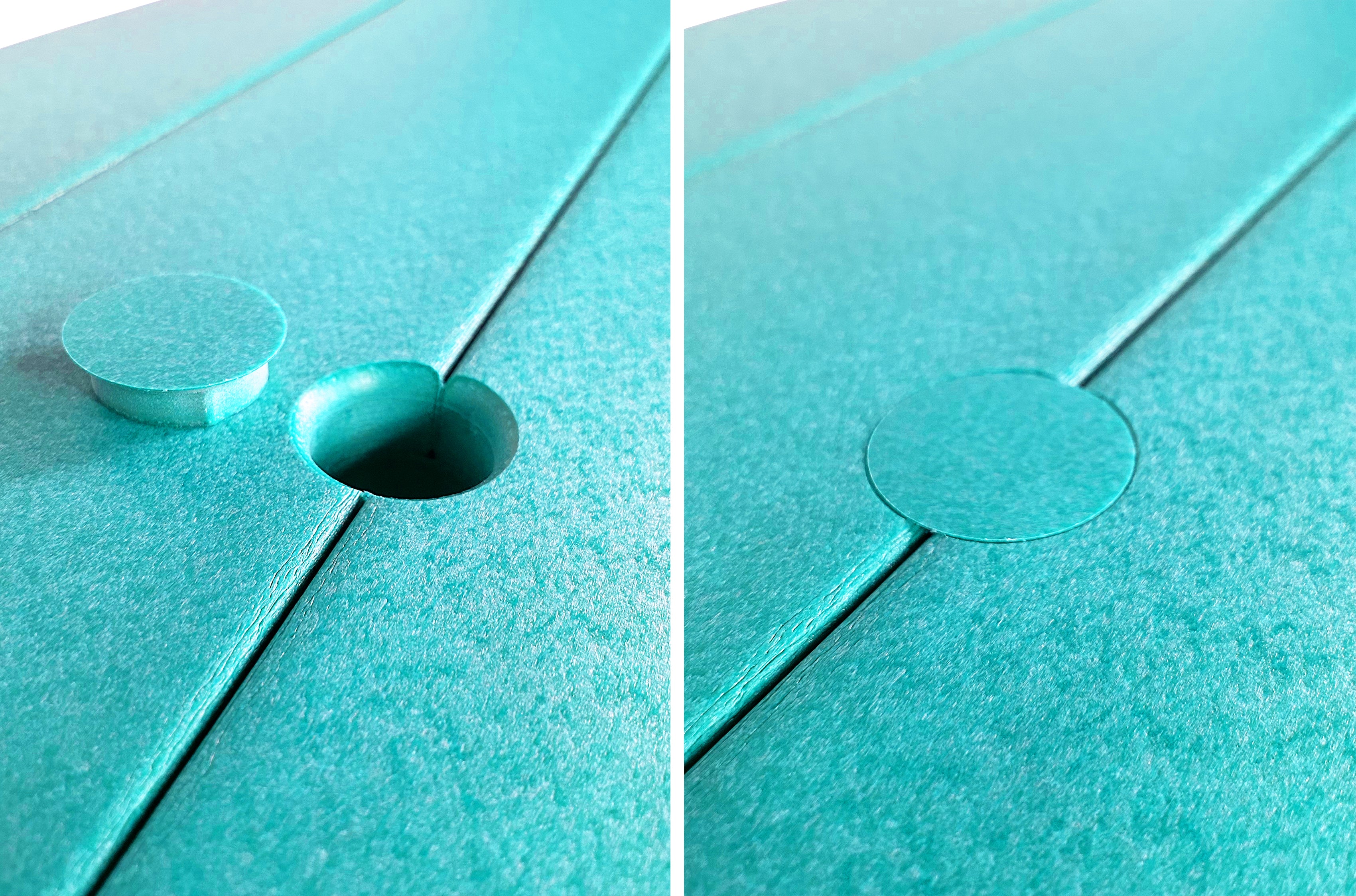 5-Piece Surf's Up Stool Set - New