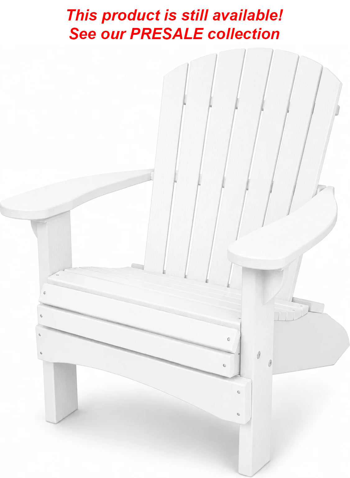 Set of 6 Adirondack Chairs Original King Size