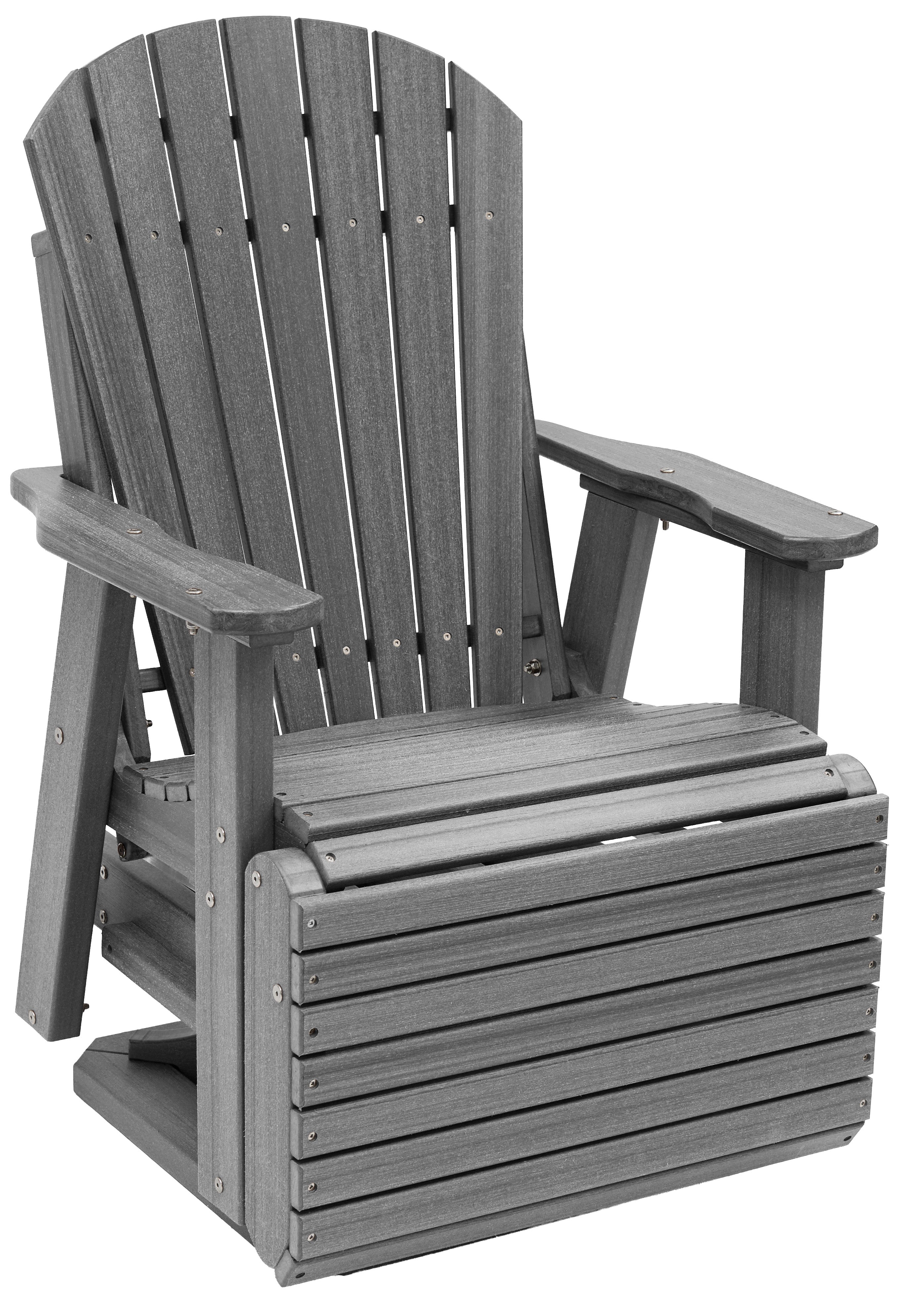 Swivel And Reclining  King Size Adirondack Chair