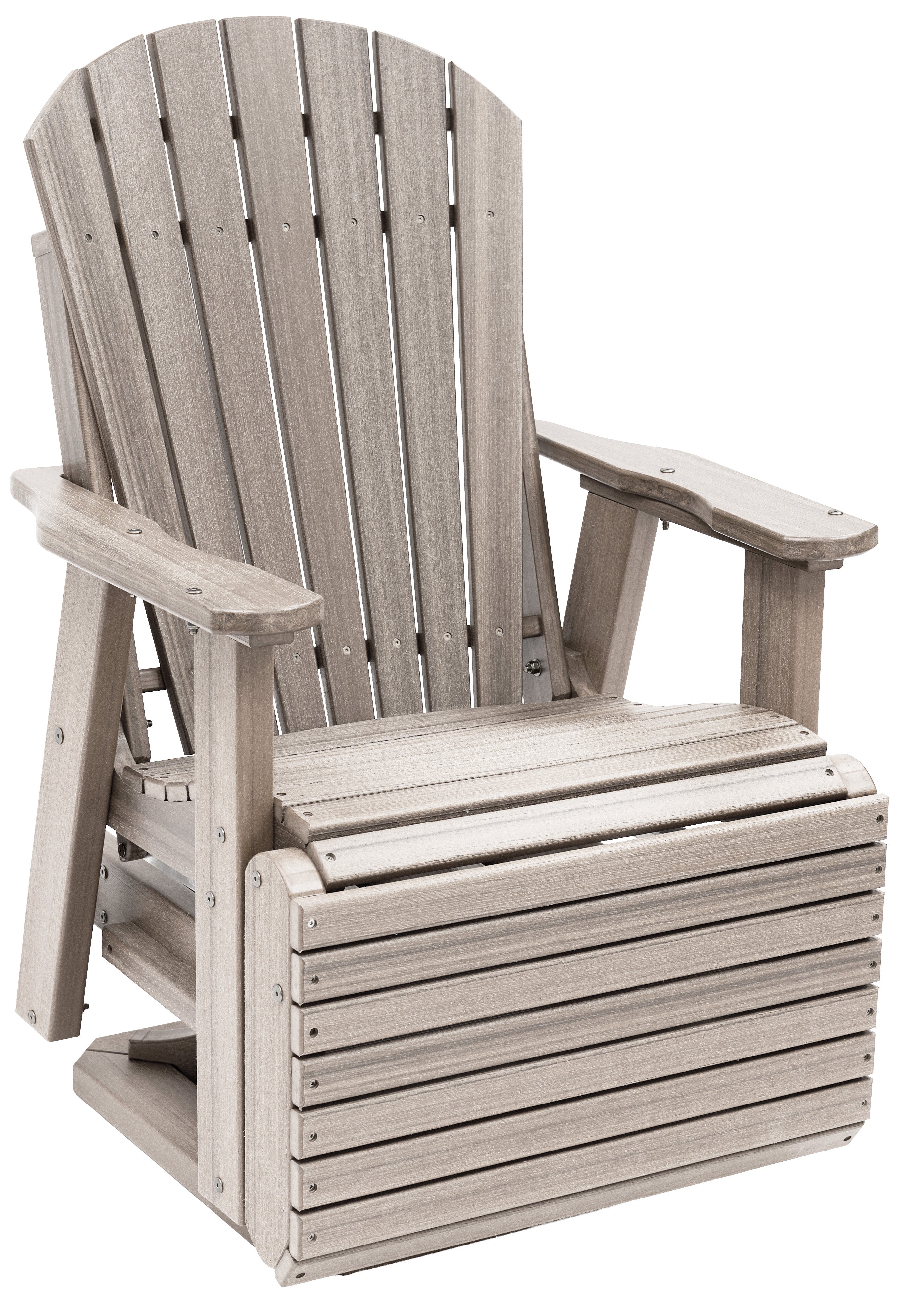 Swivel And Reclining  King Size Adirondack Chair
