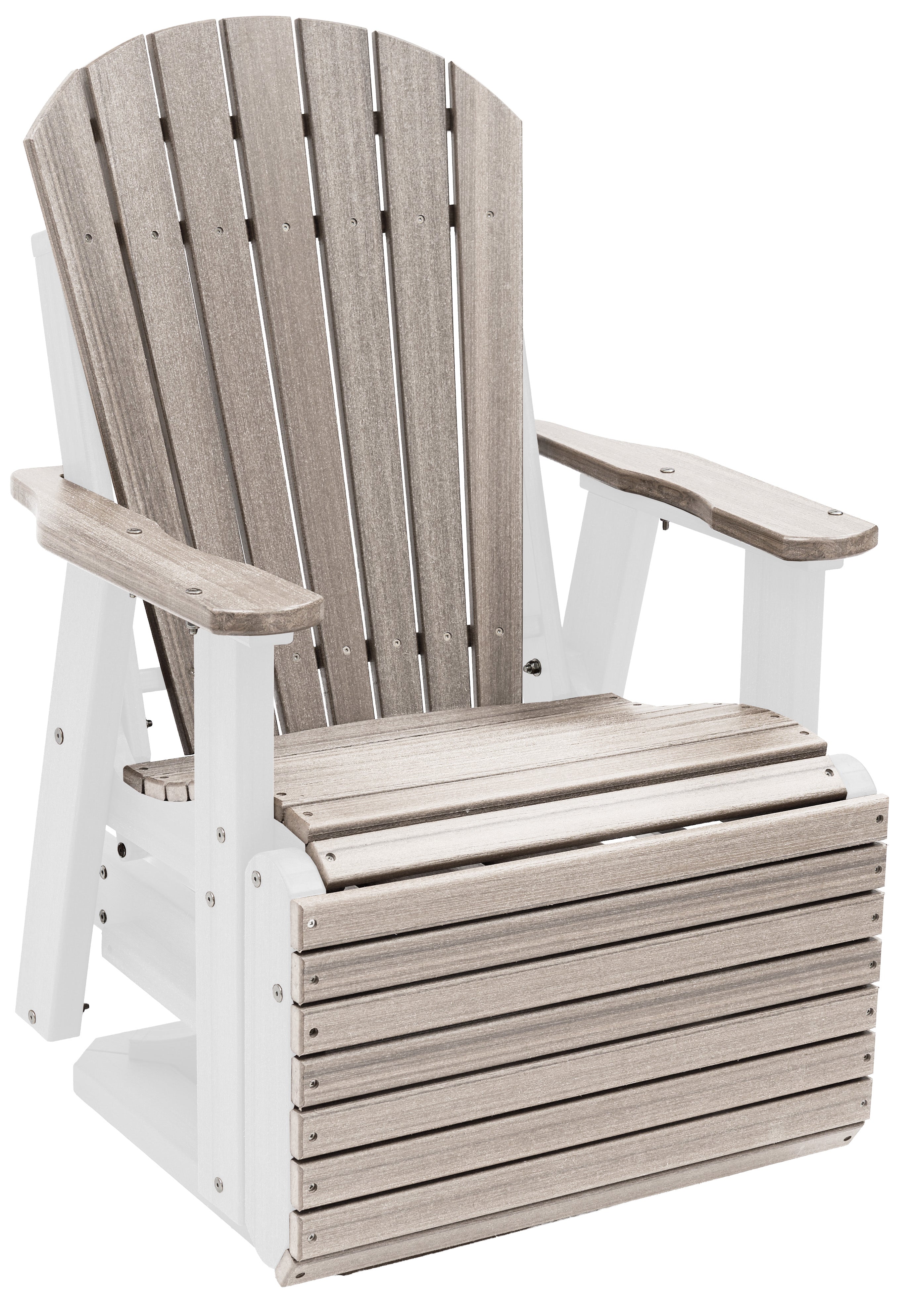 Swivel And Reclining  King Size Adirondack Chair