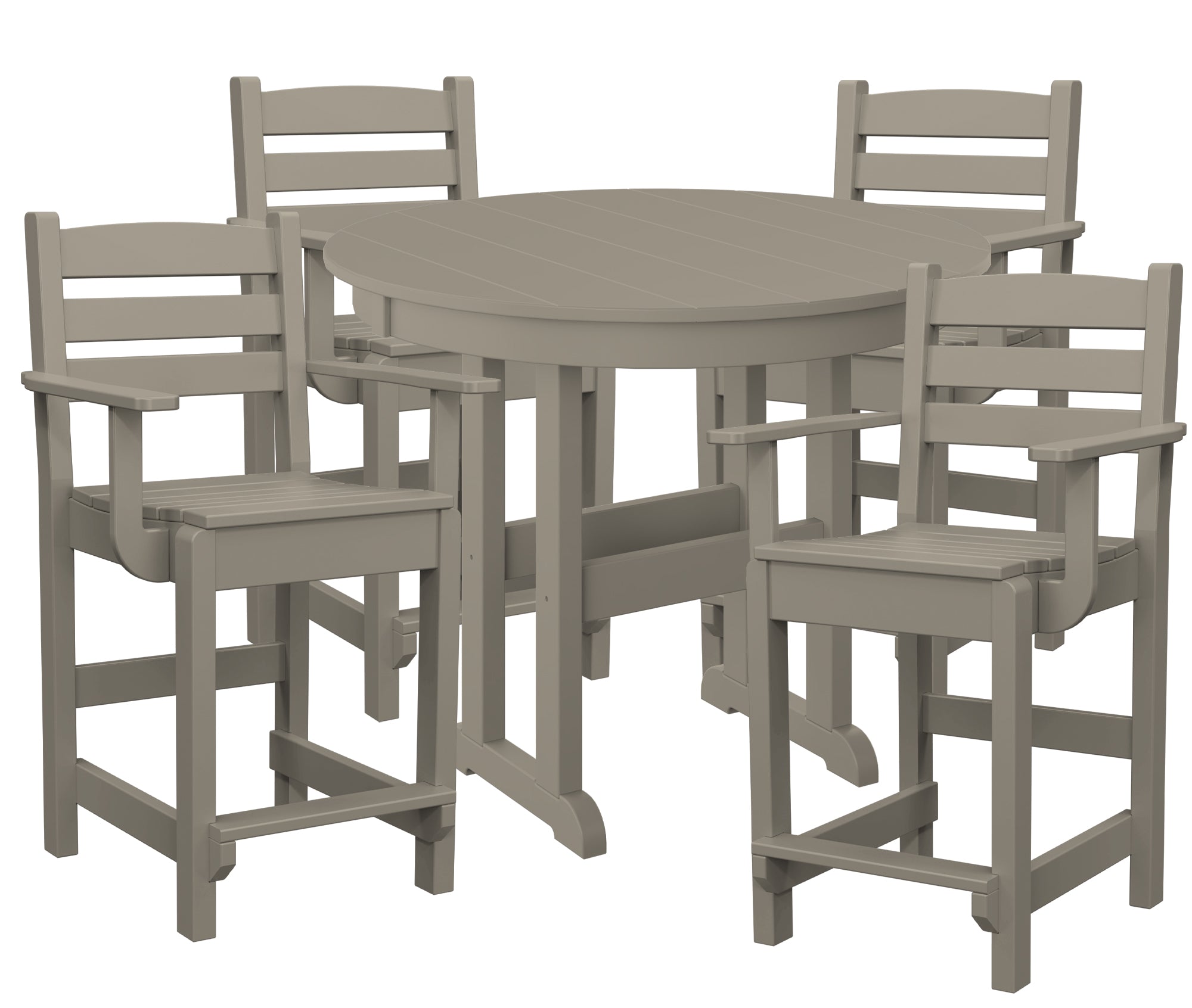 DURAWEATHER POLY® 5-Piece Farmhouse Counter Set