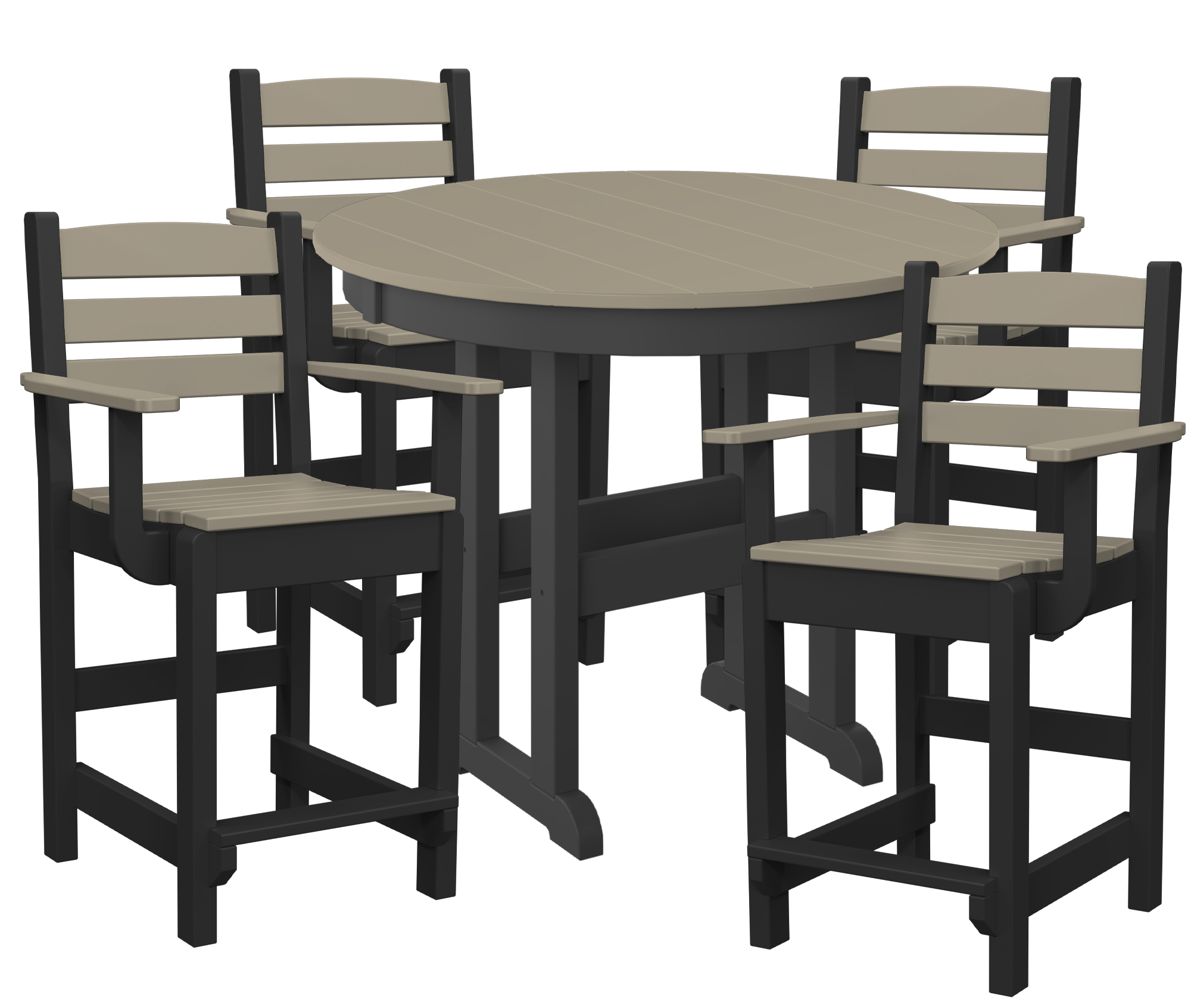 DURAWEATHER POLY® 5-Piece Farmhouse Counter Set